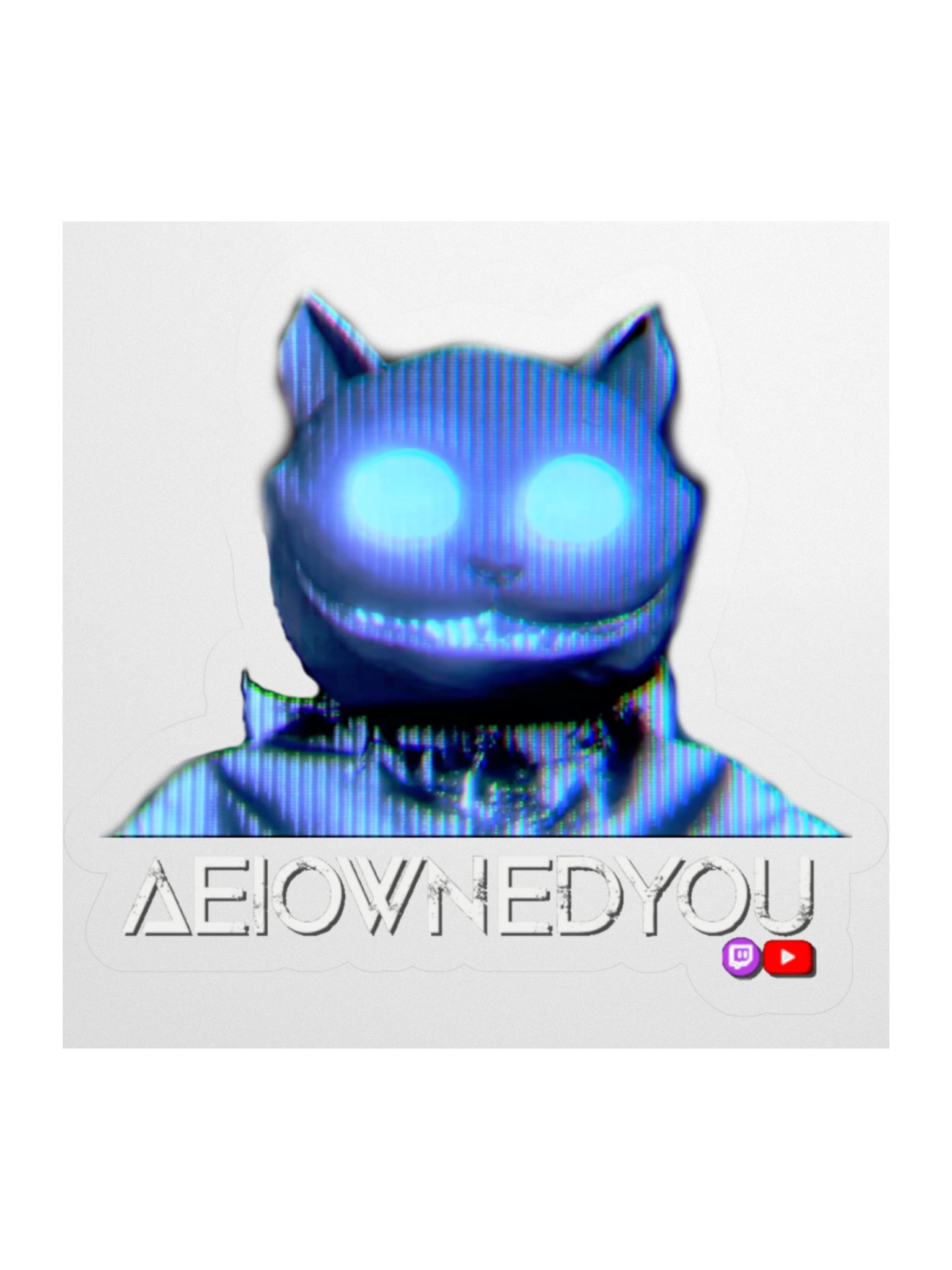 AEI Cat Sticker 1 (2 Sizes) product image (2)