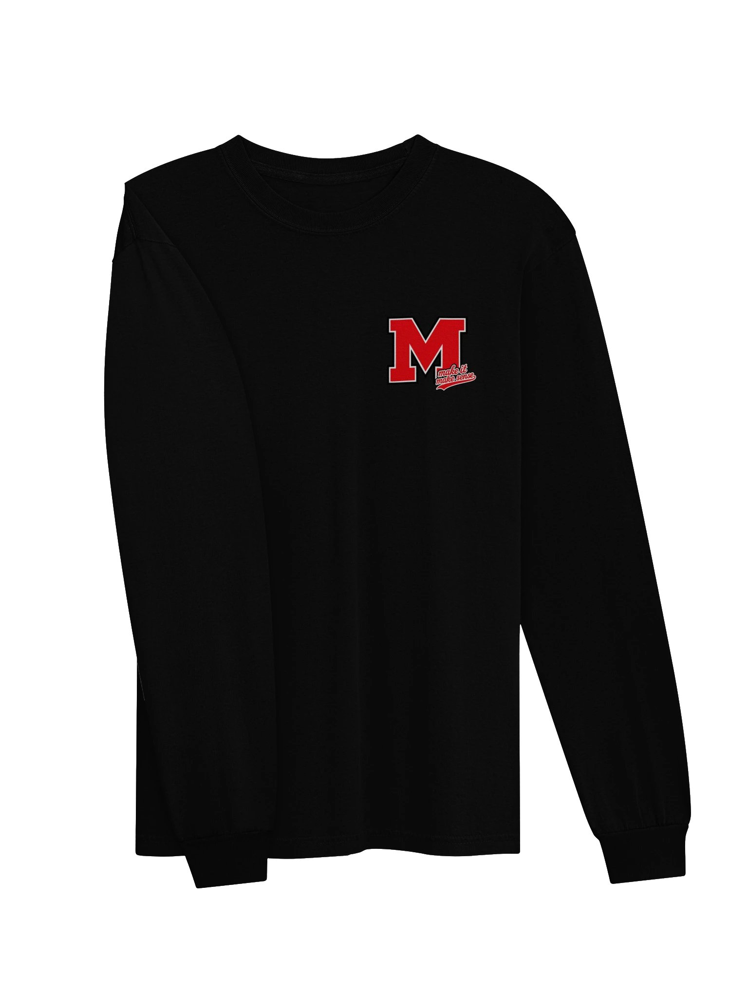MIMS Red Varsity Logo Long Sleeve product image (3)