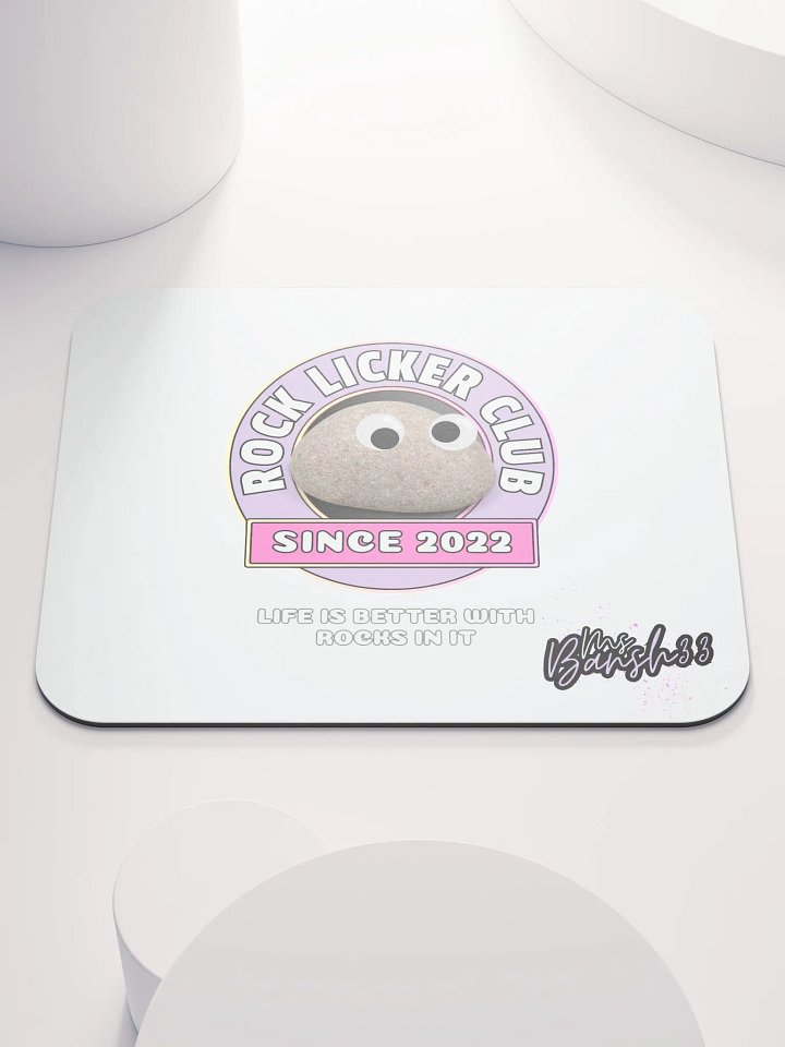ROCK LICKER CLUB MOUSE MAT product image (1)