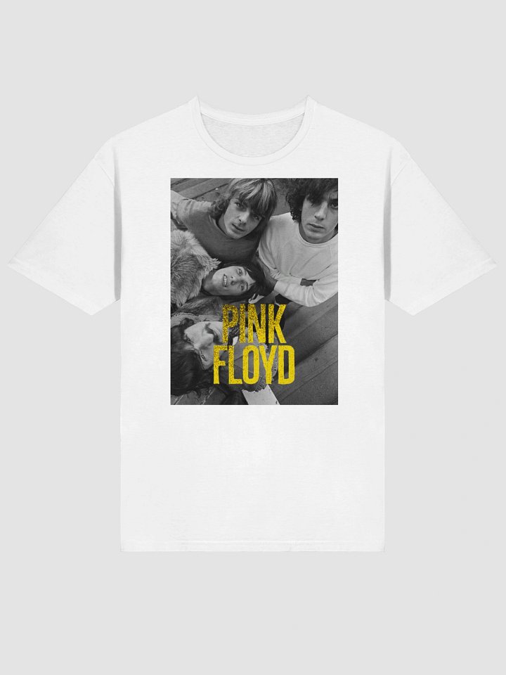 Pink Floyd Classic Band Portrait T-Shirt | Vintage Black and White Photo Graphic | Psychedelic Rock Legacy Tee product image (2)