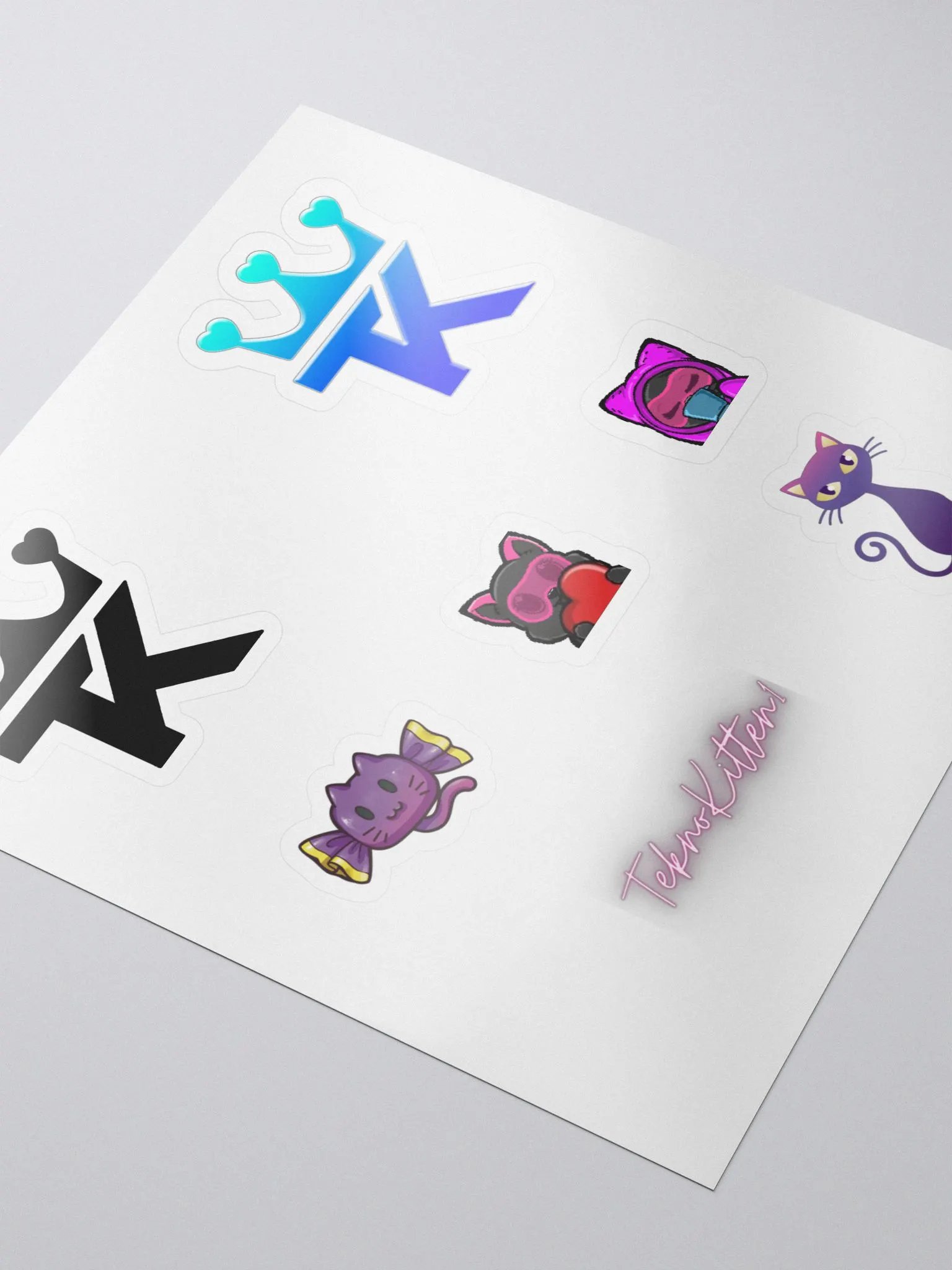 Teknokitten1 stickers product image (3)