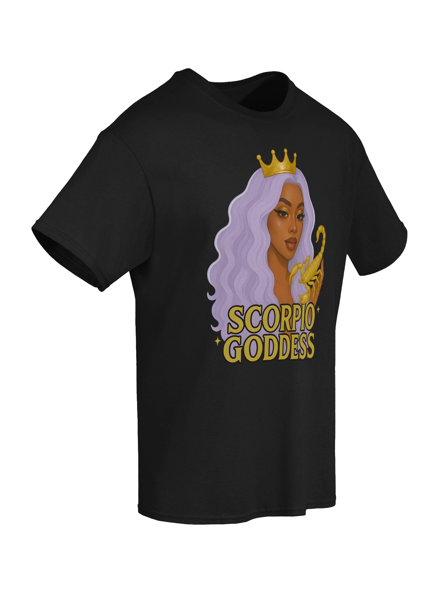 Scorpio Goddess Lavender Crown Tee product image (50)