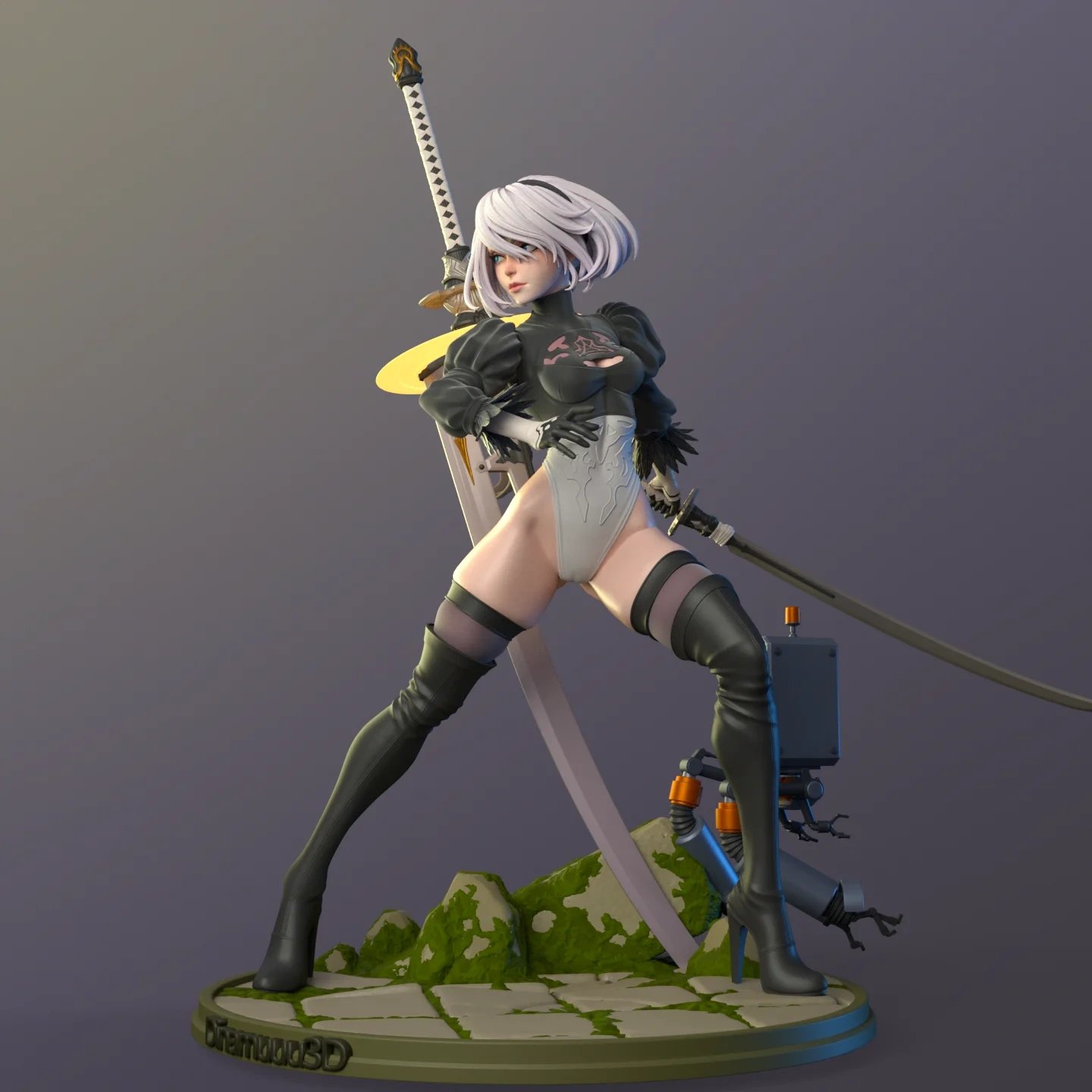 2B Nier Automata STL product image (5)