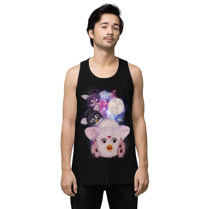 3 Furby's and a NicolasMoon ▪ Men's Tank Top product image (1)