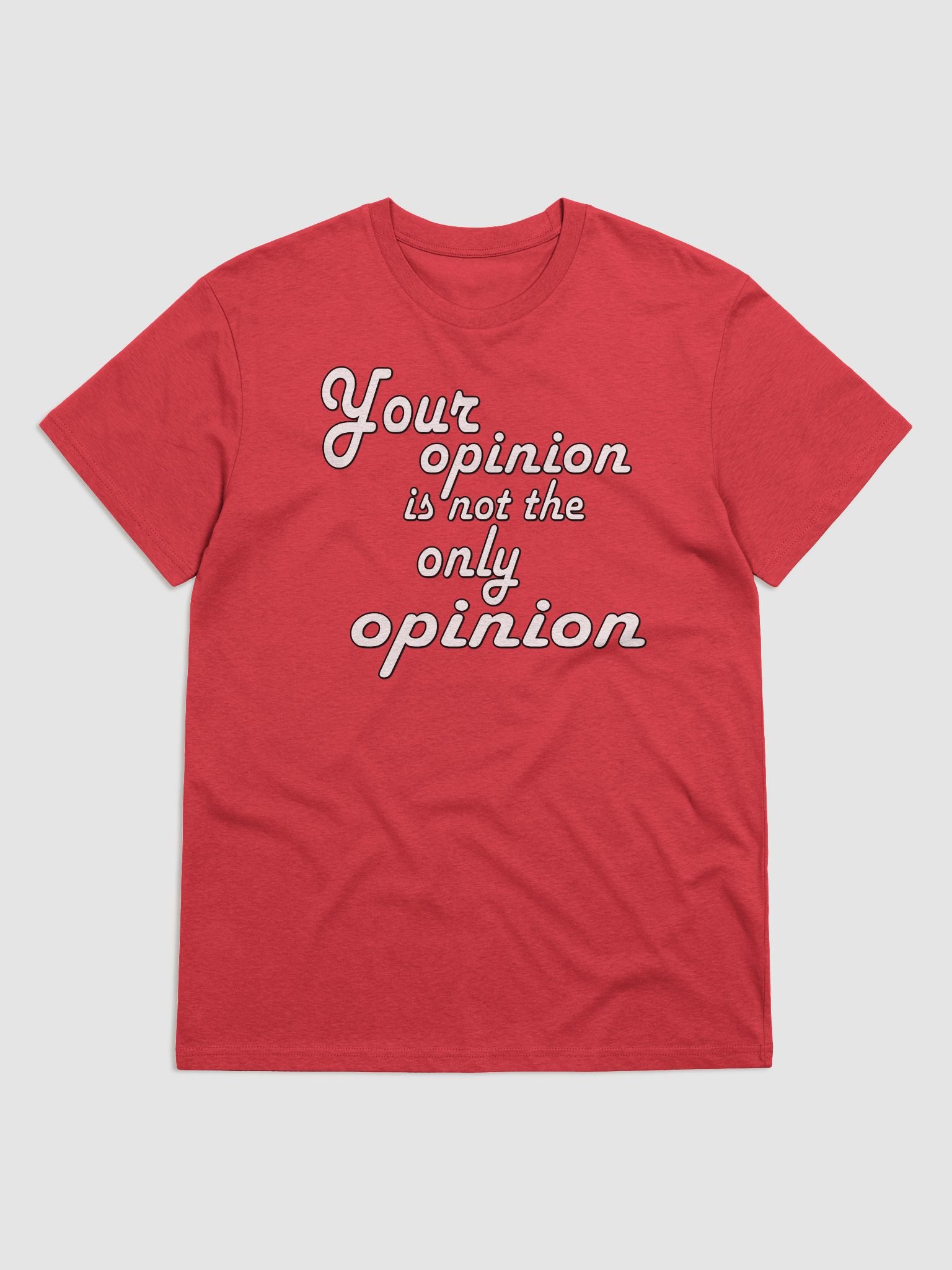 Your Opinion... Stanley/Stella Organic Cotton T-Shirt product image (1)