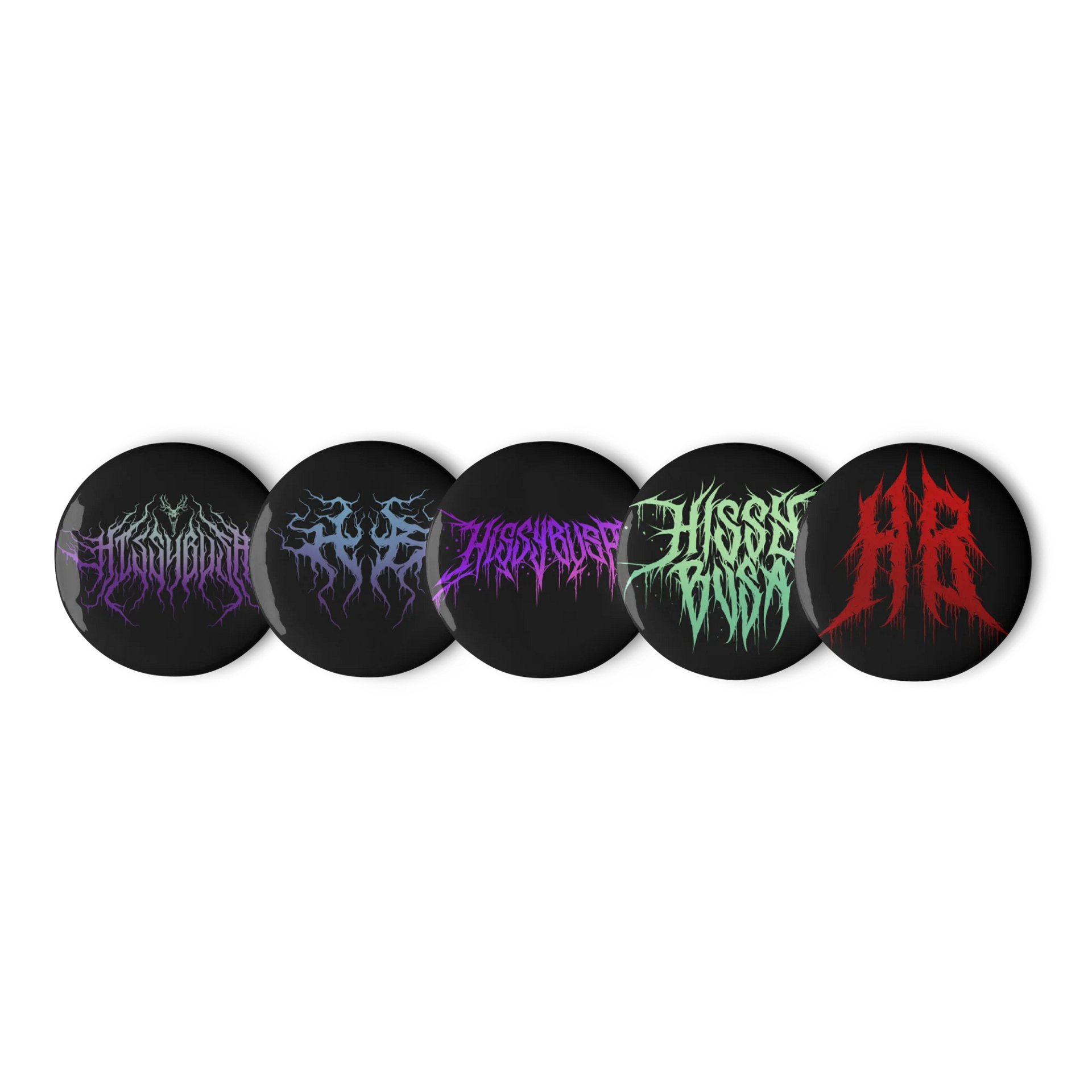 Hissybusa Pin Set product image (1)