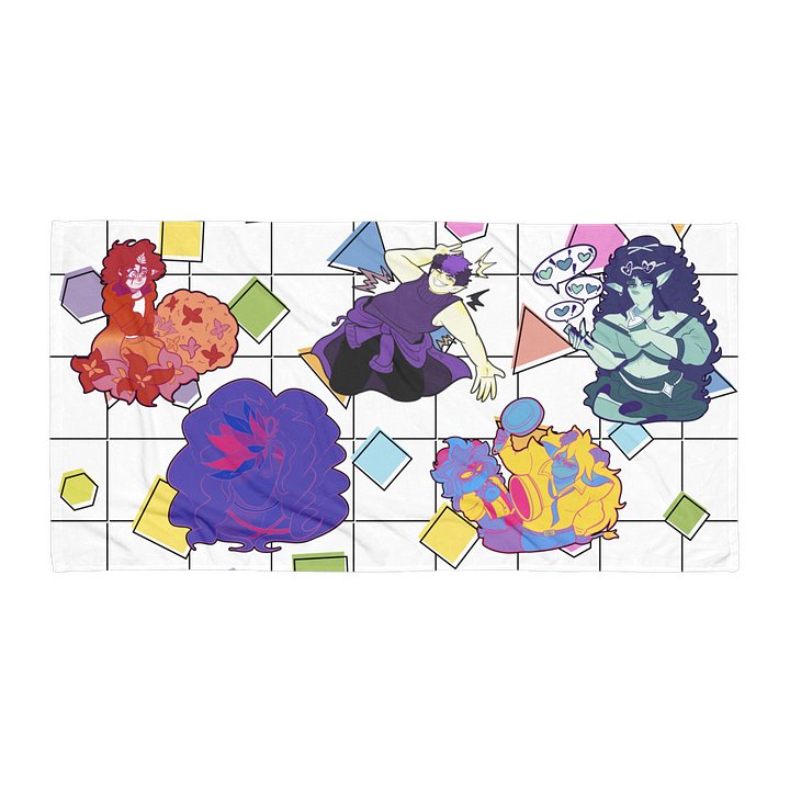 JUST TAE & FRIENDS: Pride Beach Towel 2026 *LIMITED* product image (1)