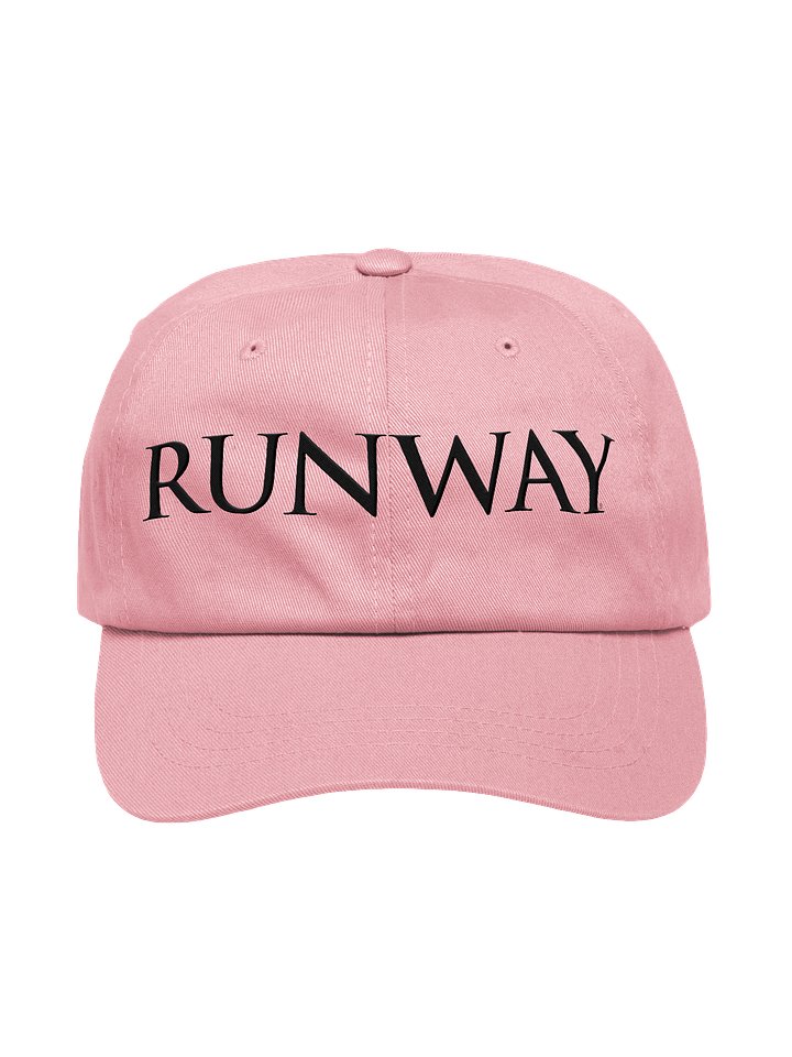 Runway Magazine Classic Pink Dad Cap product image (1)