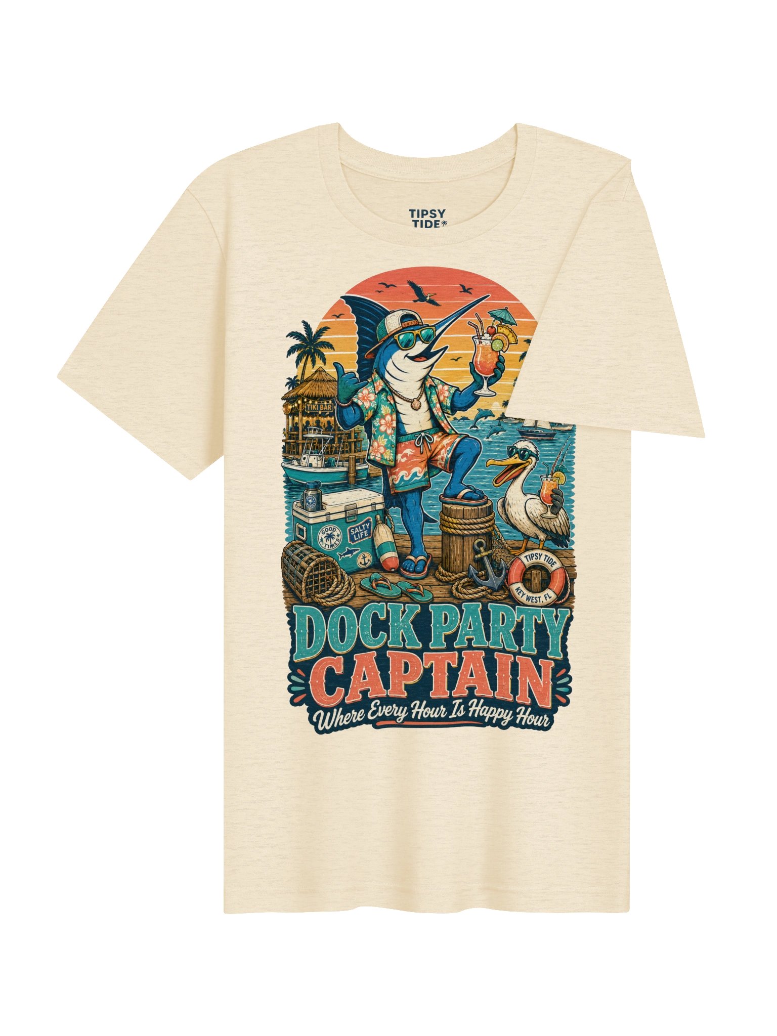 Dock Party Captain Tee product image (5)