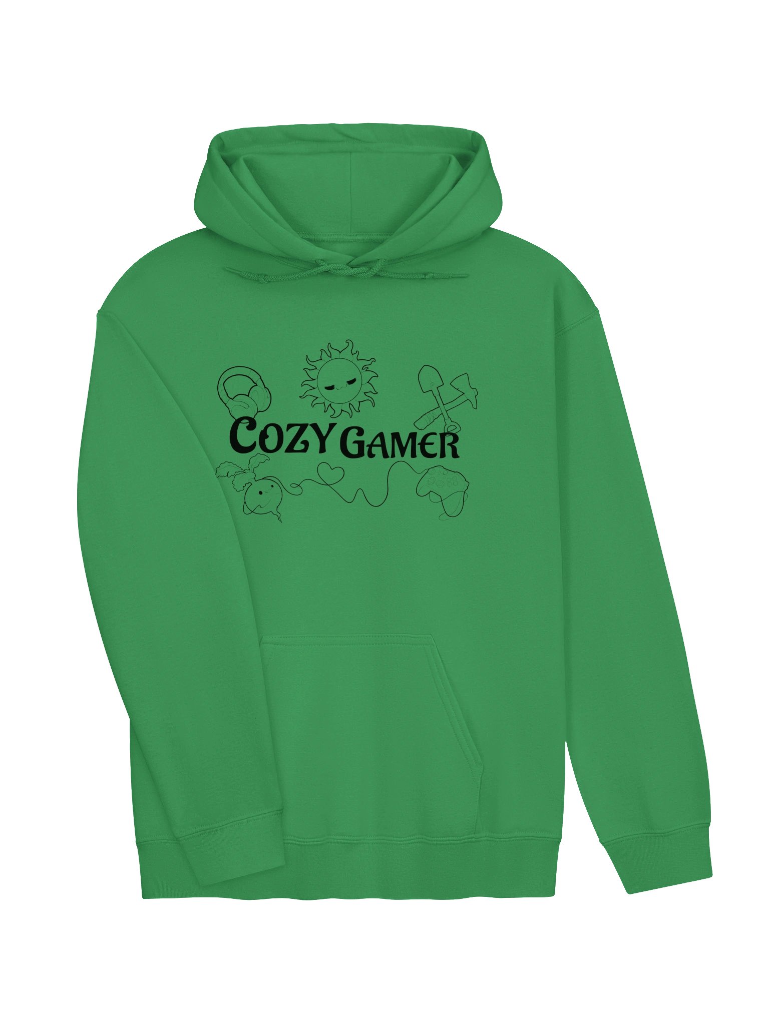 Cozy Gamer Summer Hoodie [Black Font] product image (26)