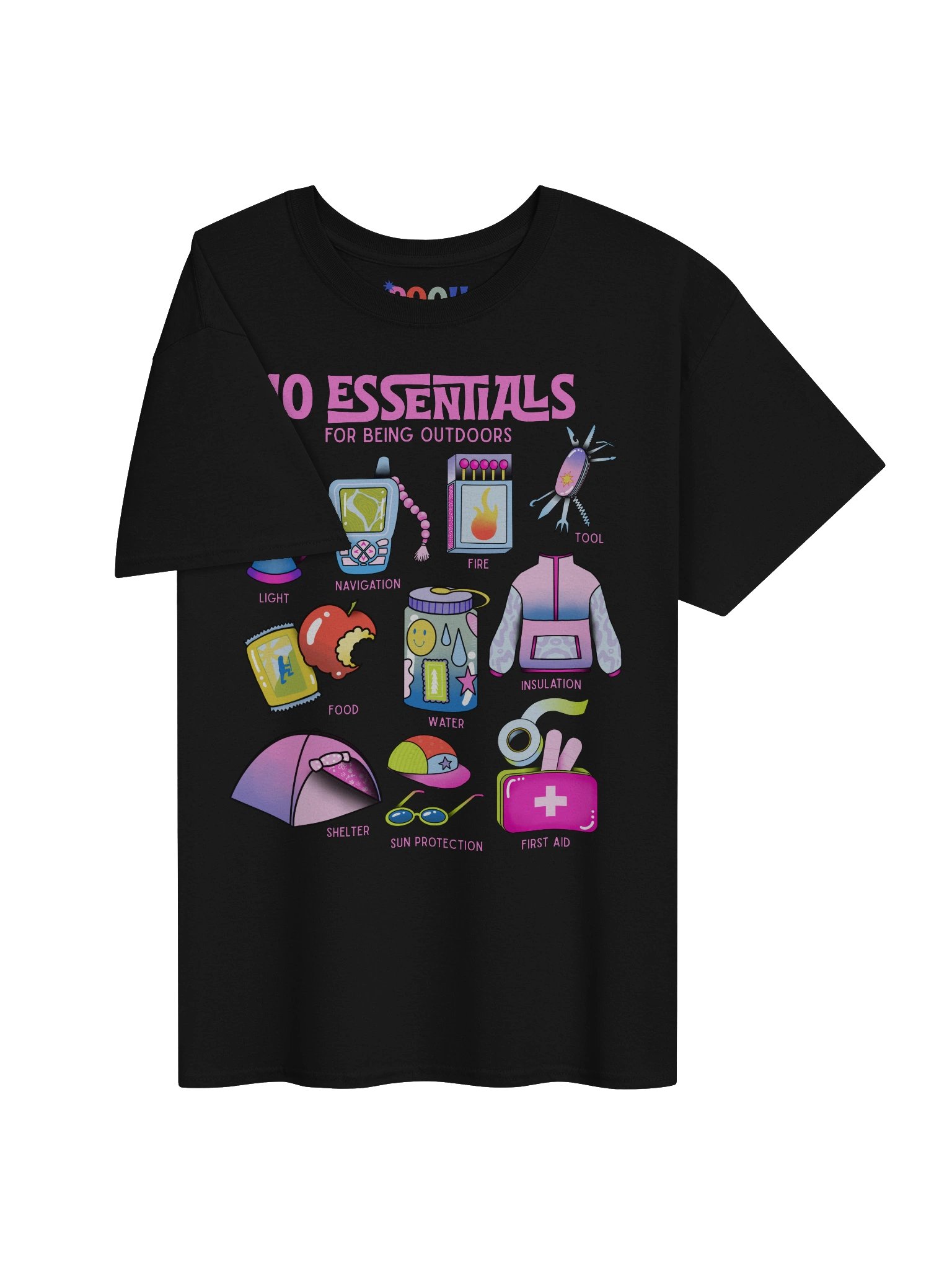10 Essentials - Camping T-Shirt product image (3)