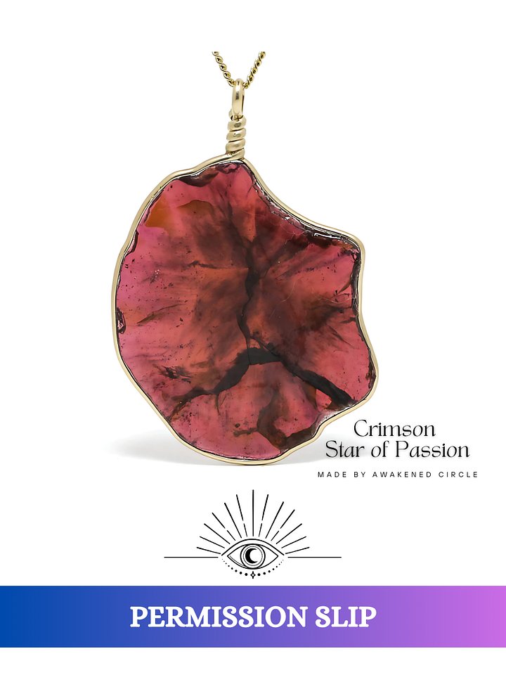 Crimson Star of Passion (Rubellite - Red Tourmaline) product image (1)