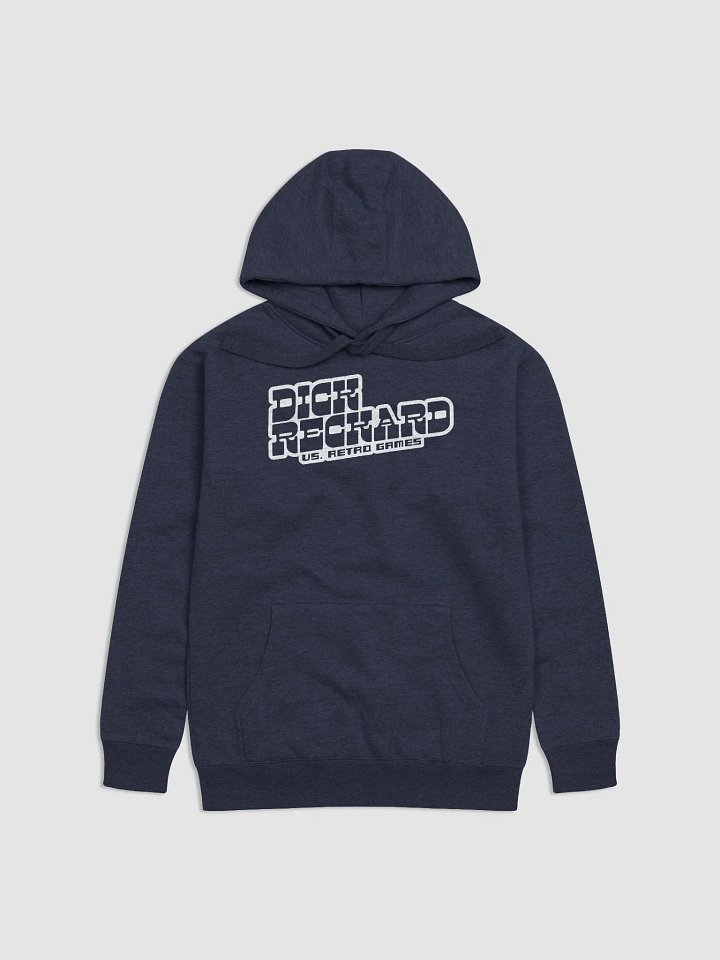 Dick Reckard vs Retro Games MonoWhite Logo Unisex Hoodie product image (1)
