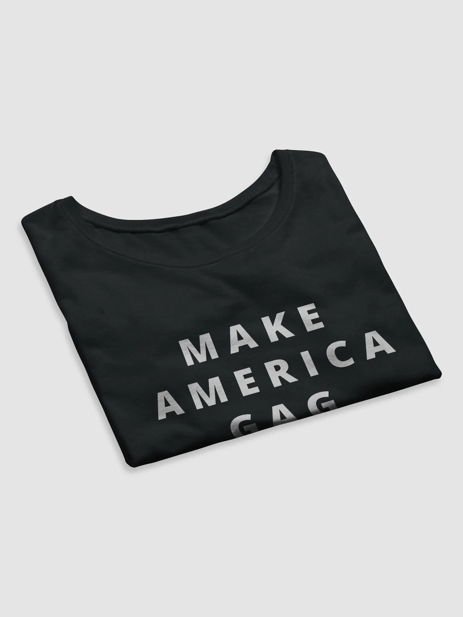 Make America Gag Again Women's Funny Crop Tee product image (6)