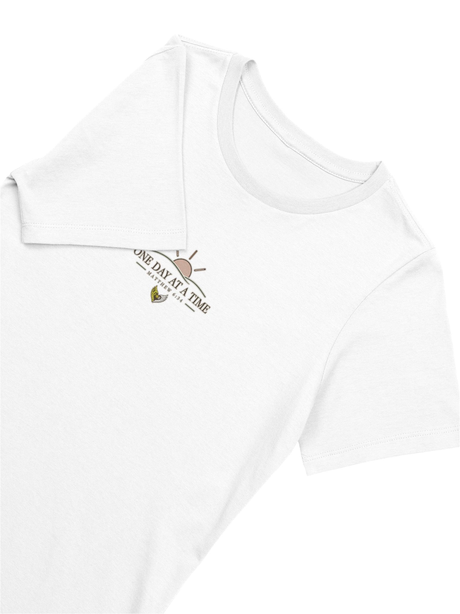 One Day at a Time | Matthew 6:34 Relaxed Tee product image (21)