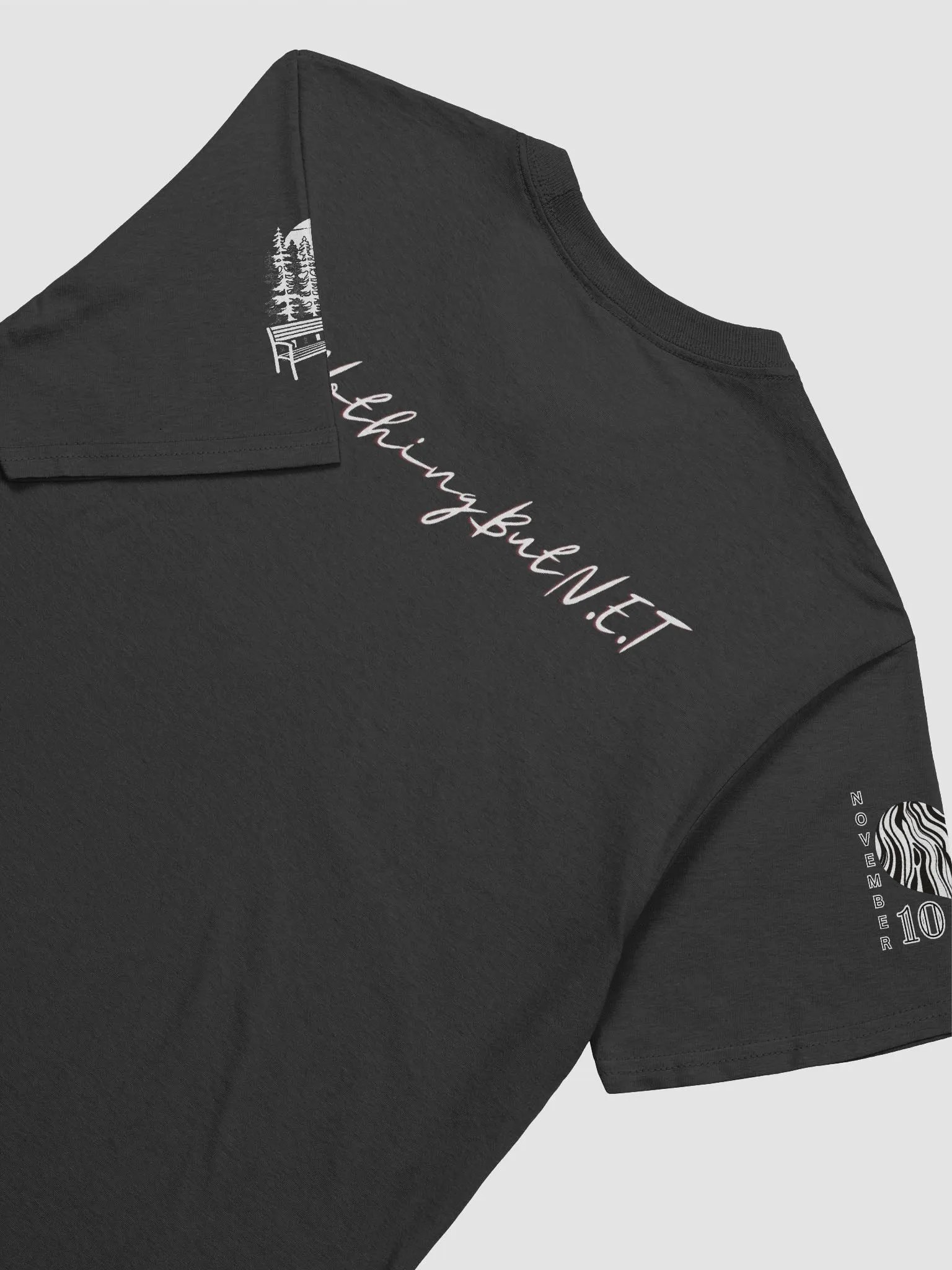 NET Awareness Unisex Comfy Tee W/ #NothingButNET on Back product image (4)