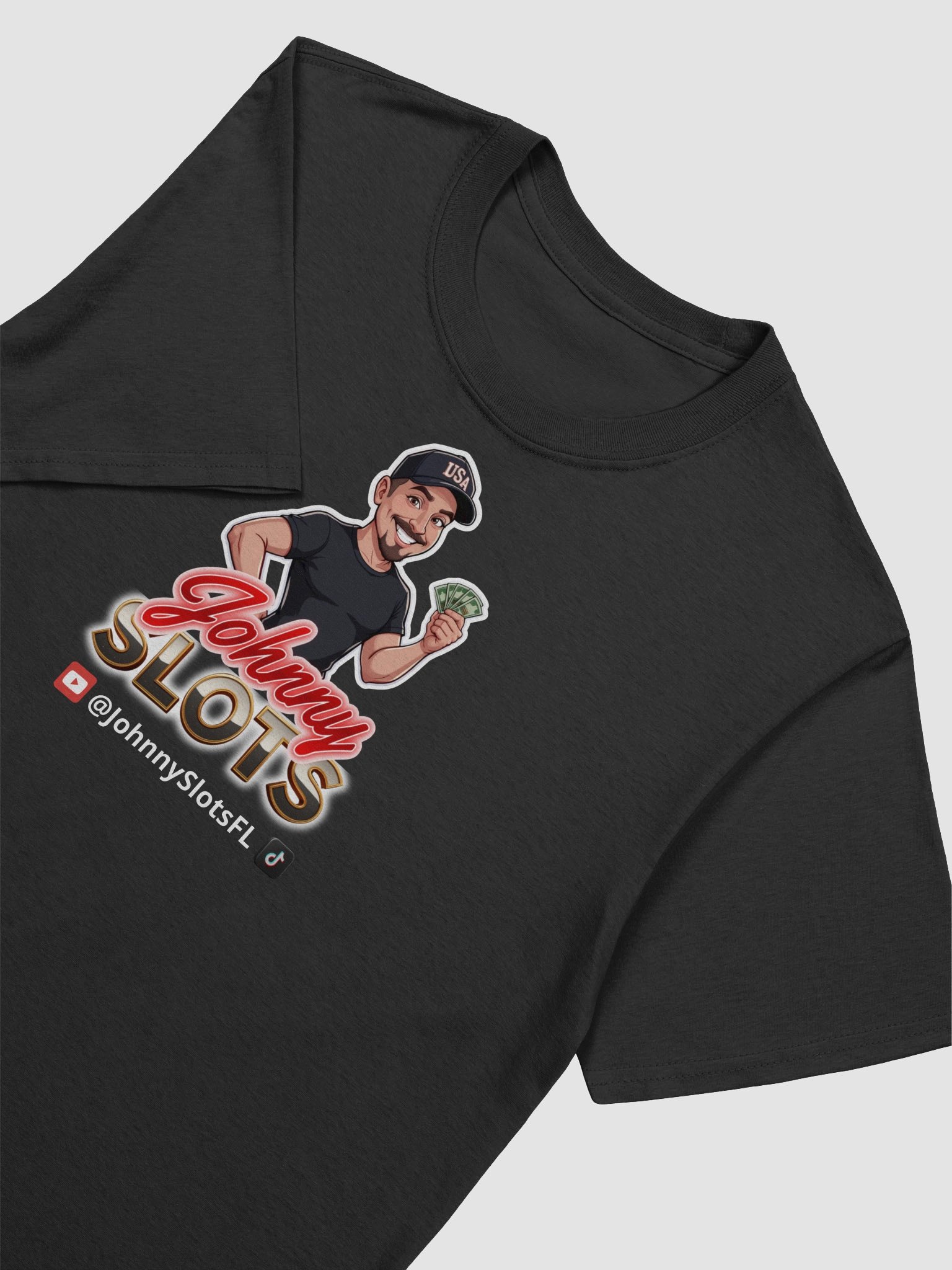 JohnnySlots Character Mens Premium T-Shirt product image (1)