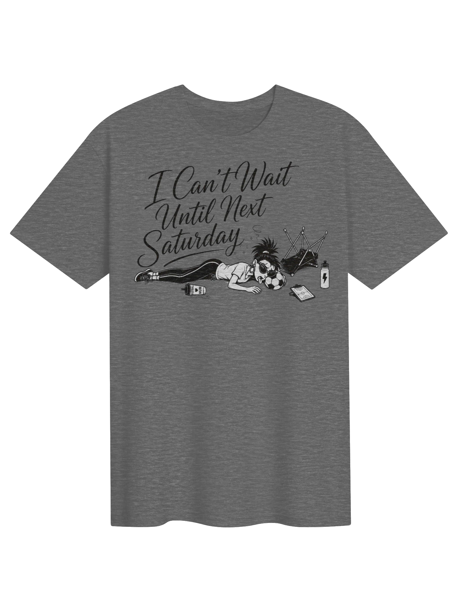 Can't Wait Until Next Saturday Tee Football product image (1)