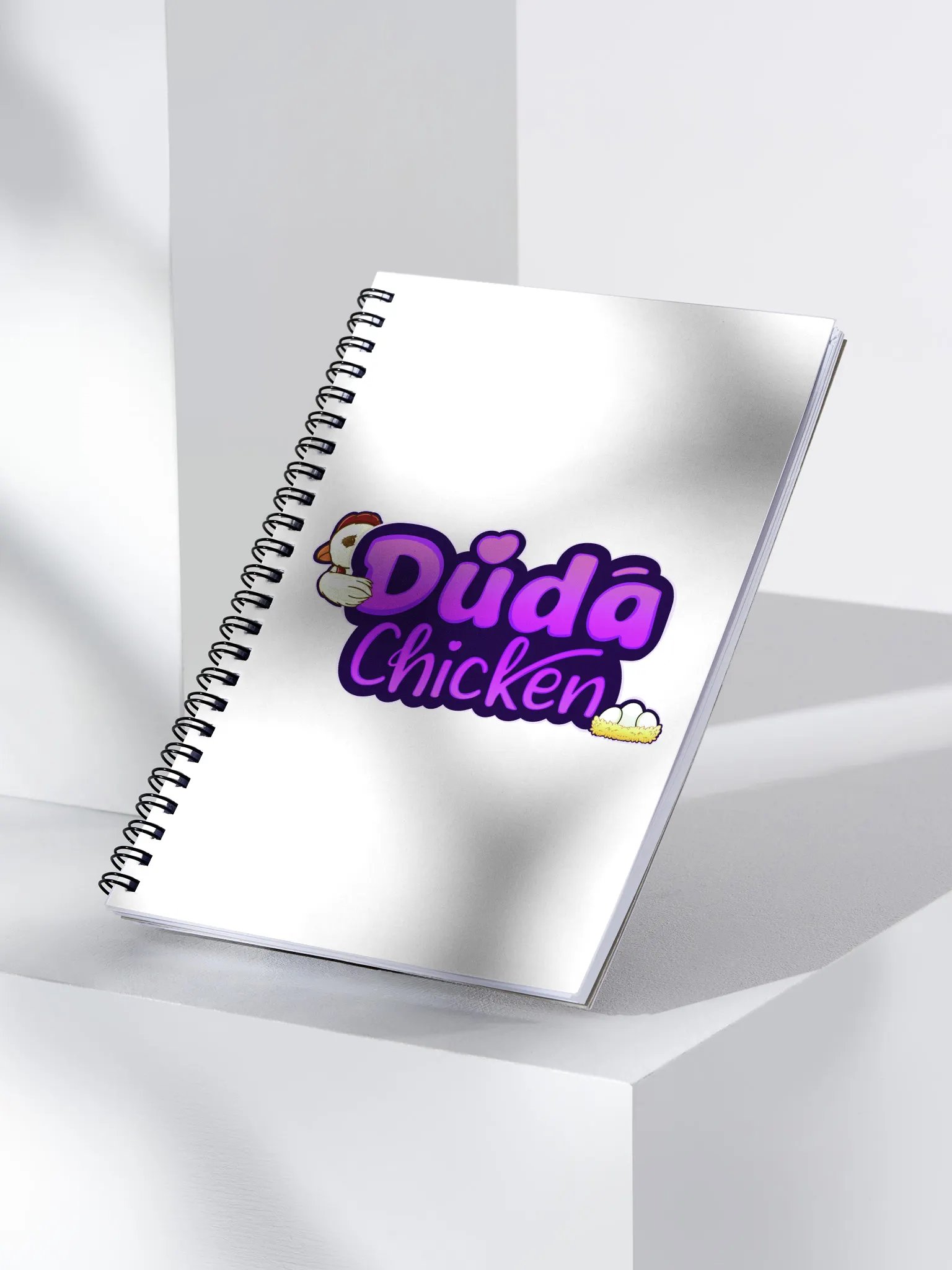 Whimsical Dudachicken Spiral Notebook product image (3)