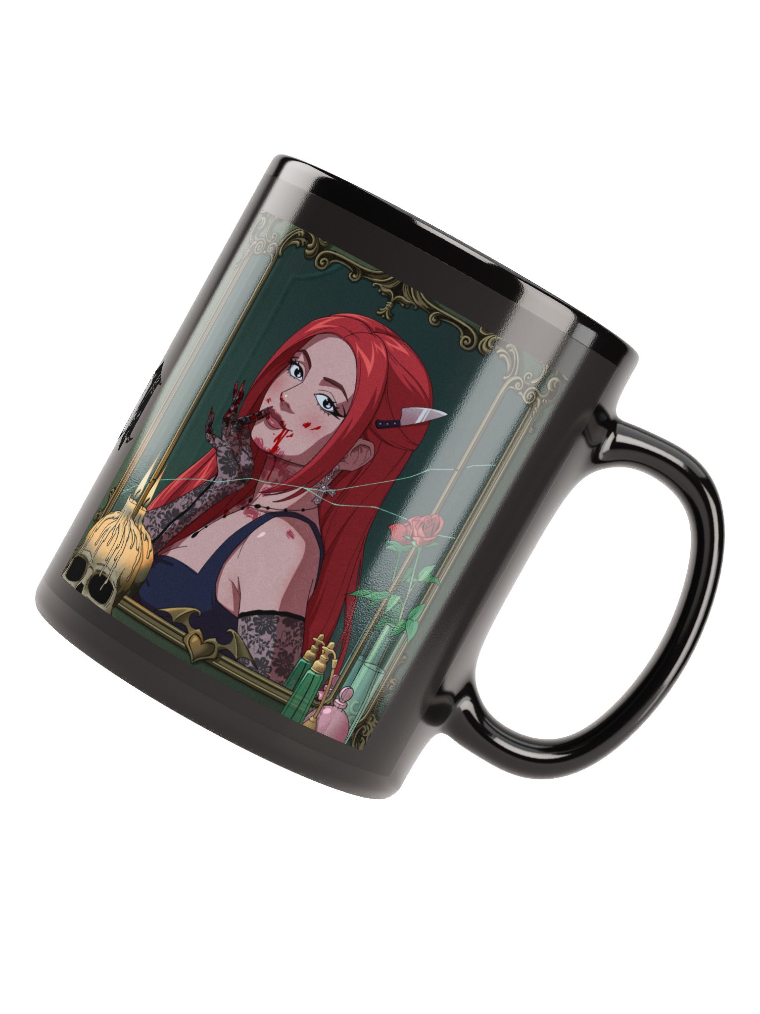 CAVESTELVANIA BLACK MUG product image (6)