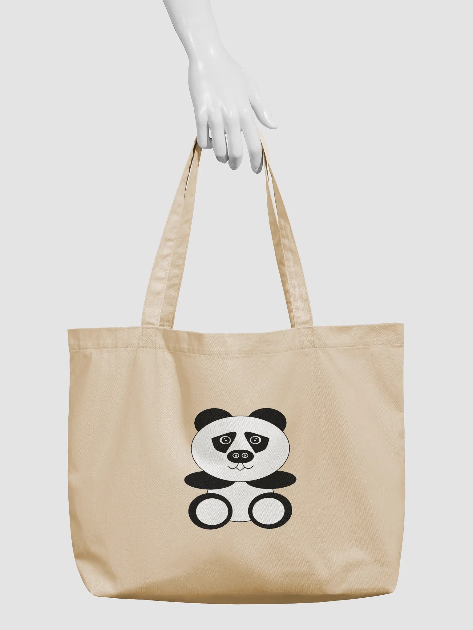 Smiling Panda Eco Tote product image (3)