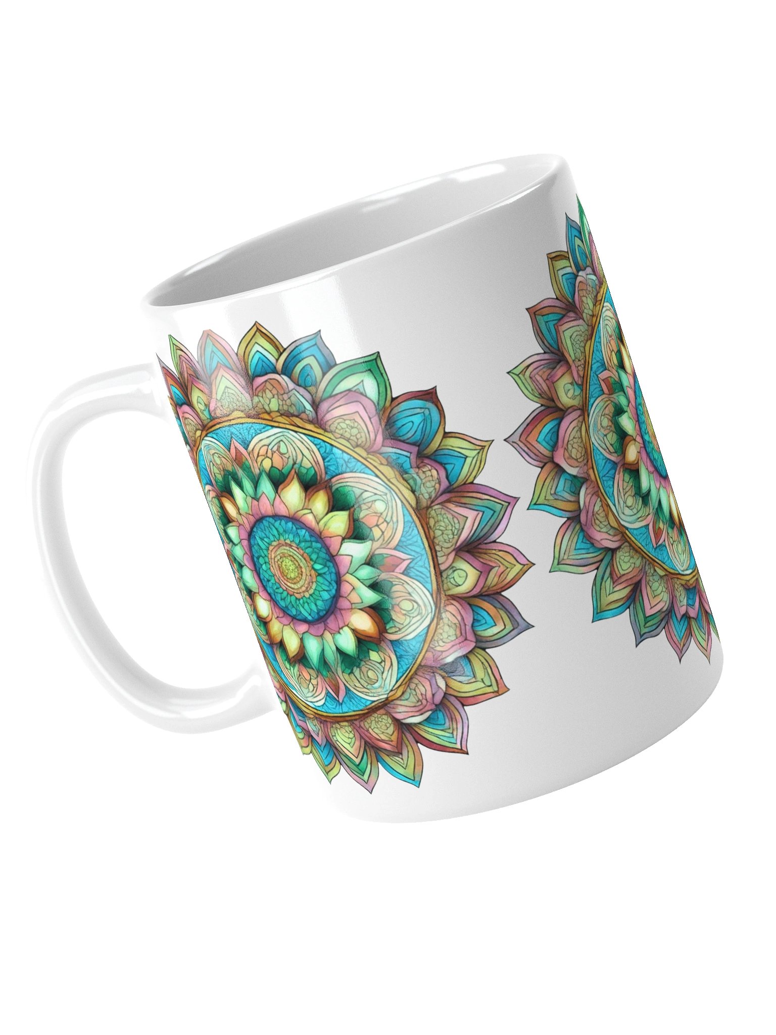Autumn Bloom Mandala - Mug product image (11)