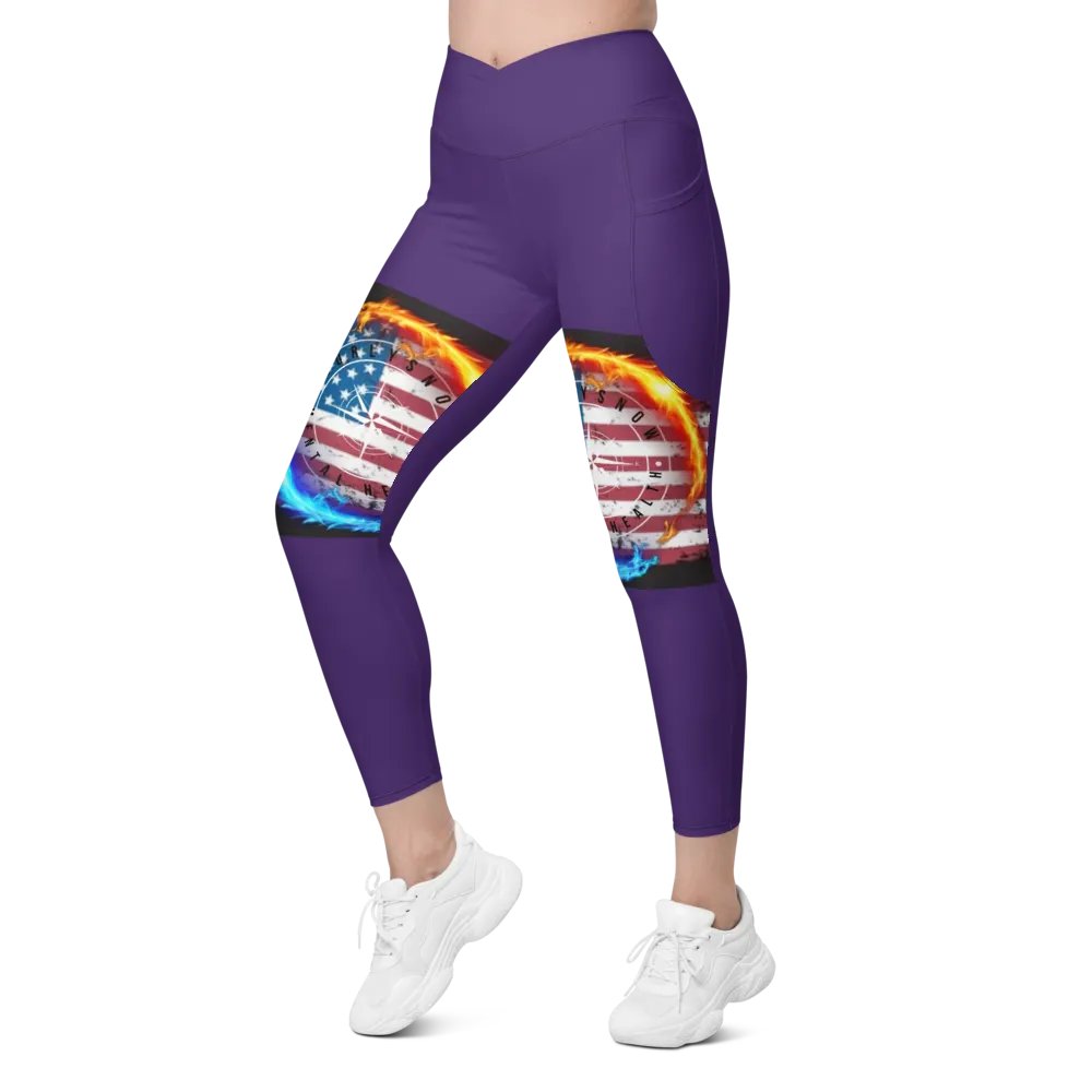 Leggings w pockets Purple product image (5)