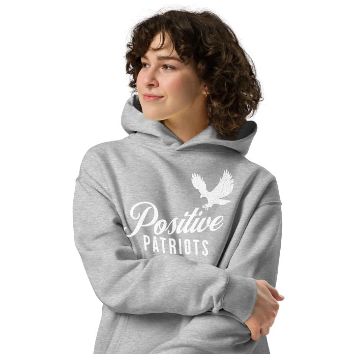 PositivePatriots™ Unisex Premium Oversize Hoodie product image (1)