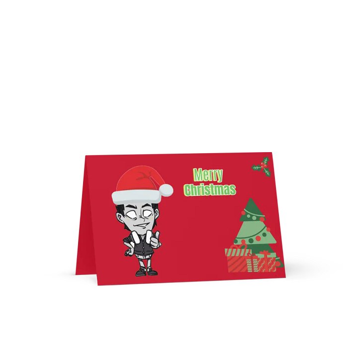 Fly Diiqqiidy Santa Greeting Card product image (1)