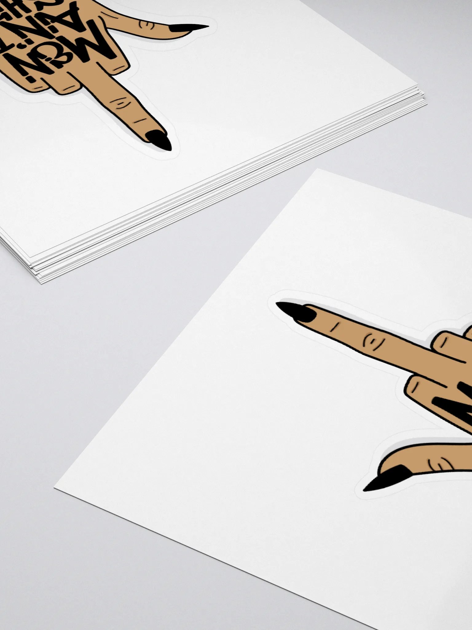 Men Ain't Sh*t Sticker | Funny Merch product image (4)