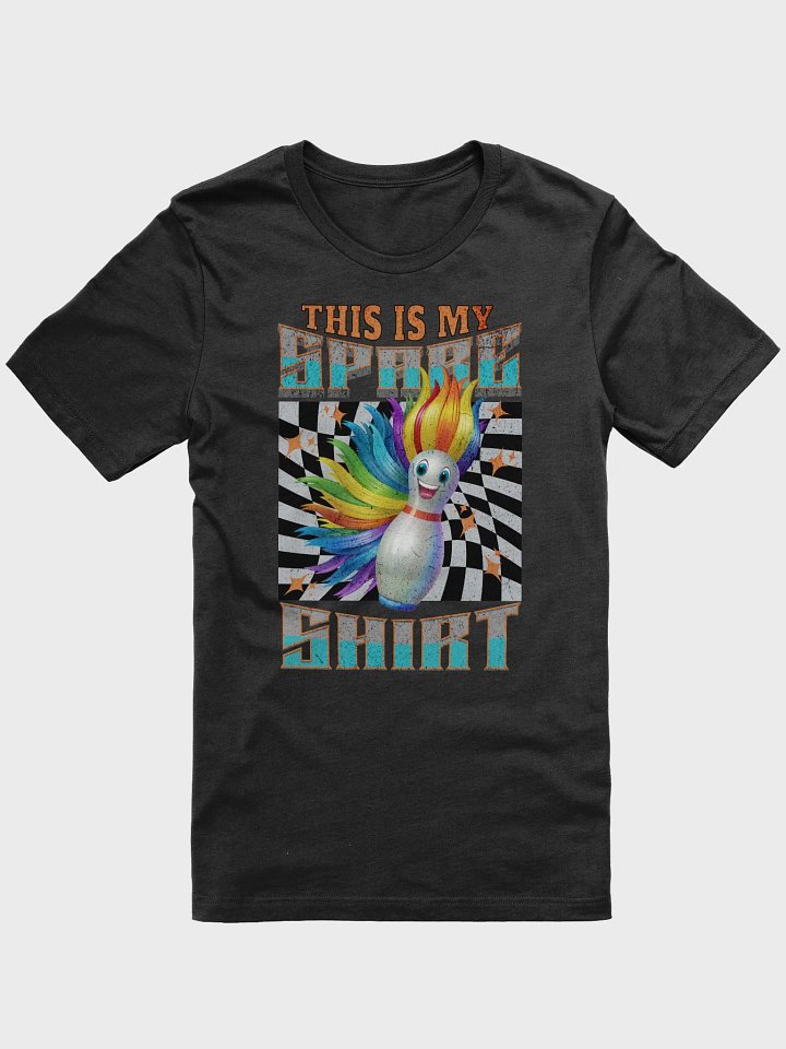 This Is My Spare Shirt Bowling Whimsical Pin Graphic Tee product image (1)