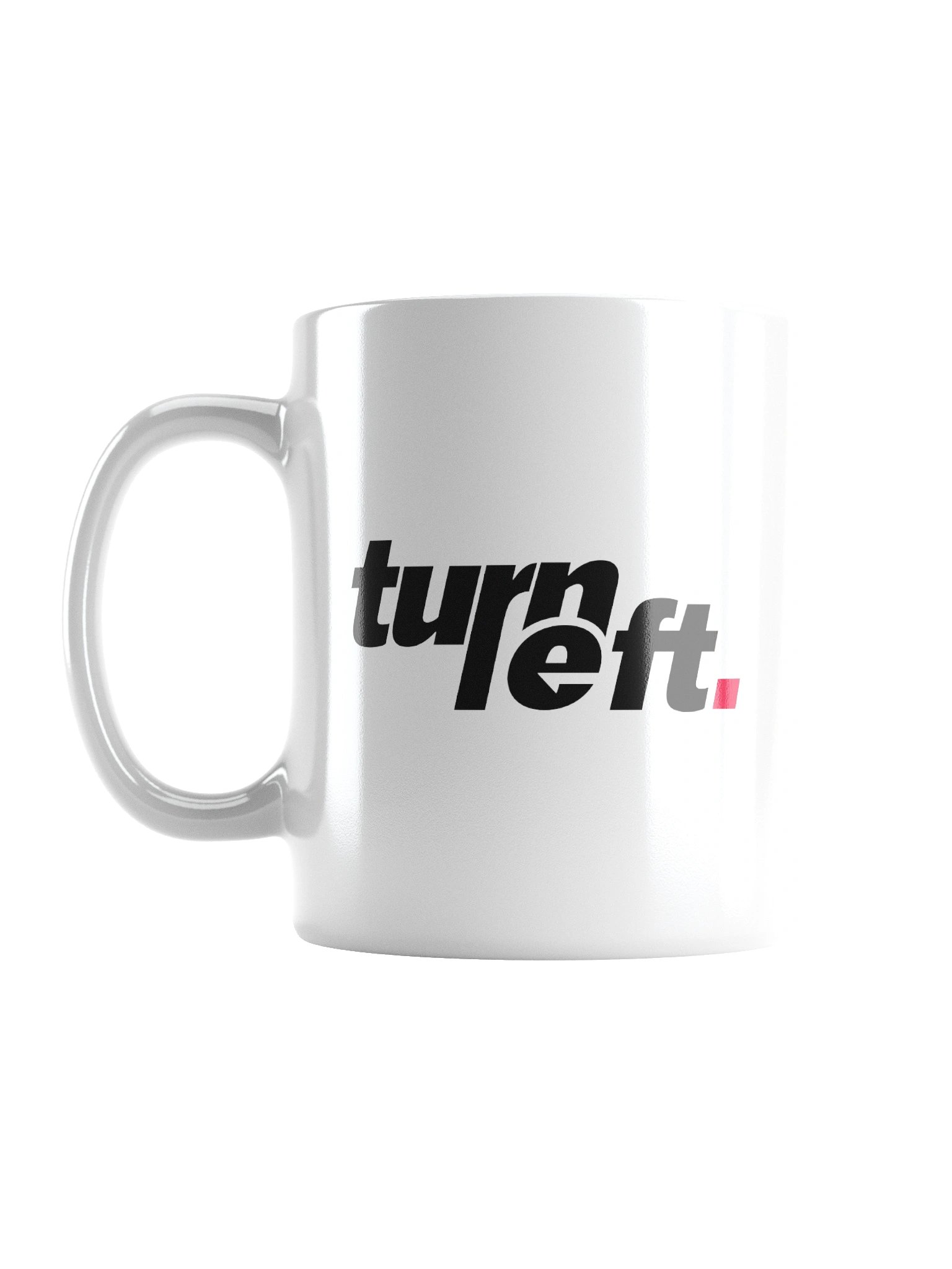 Turn Left Mug - White product image (1)