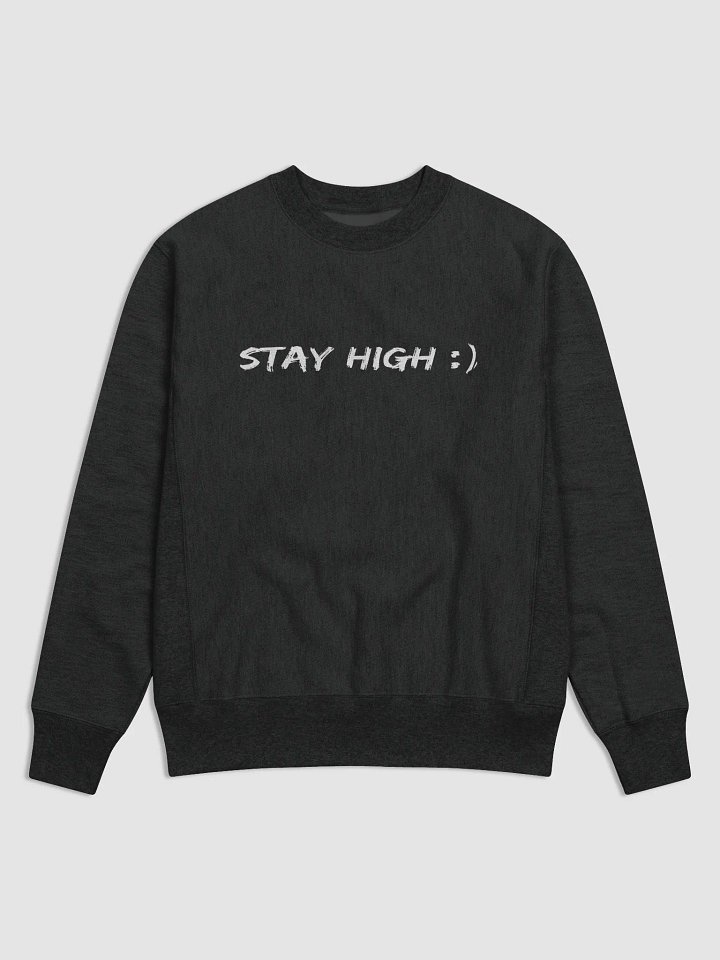Champion Cotton Max Stay High Sweatshirt (White Text) product image (1)