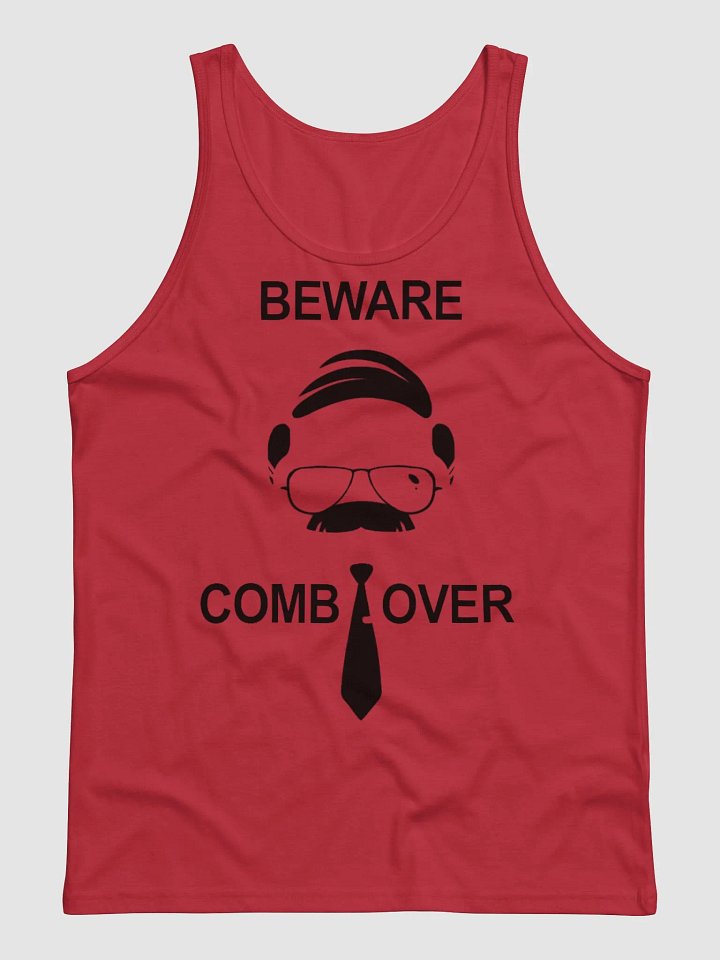 Beware The Combover Black Logo Tank Top product image (1)
