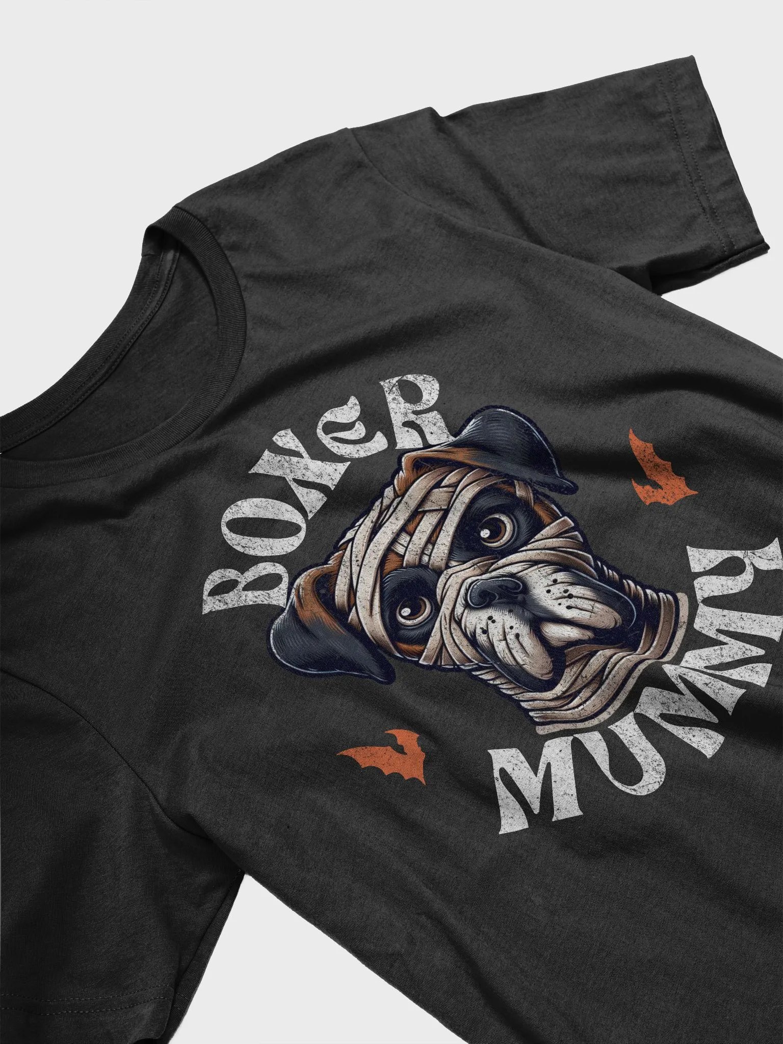 Halloween Mummy Boxer Dog T-Shirt product image (4)