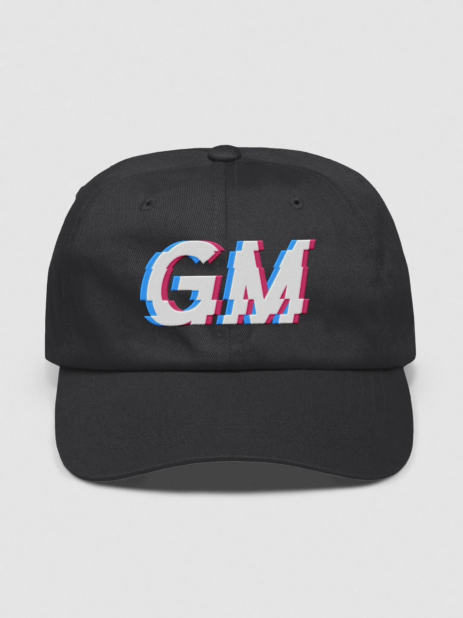 Black GM Dad Hat product image (1)