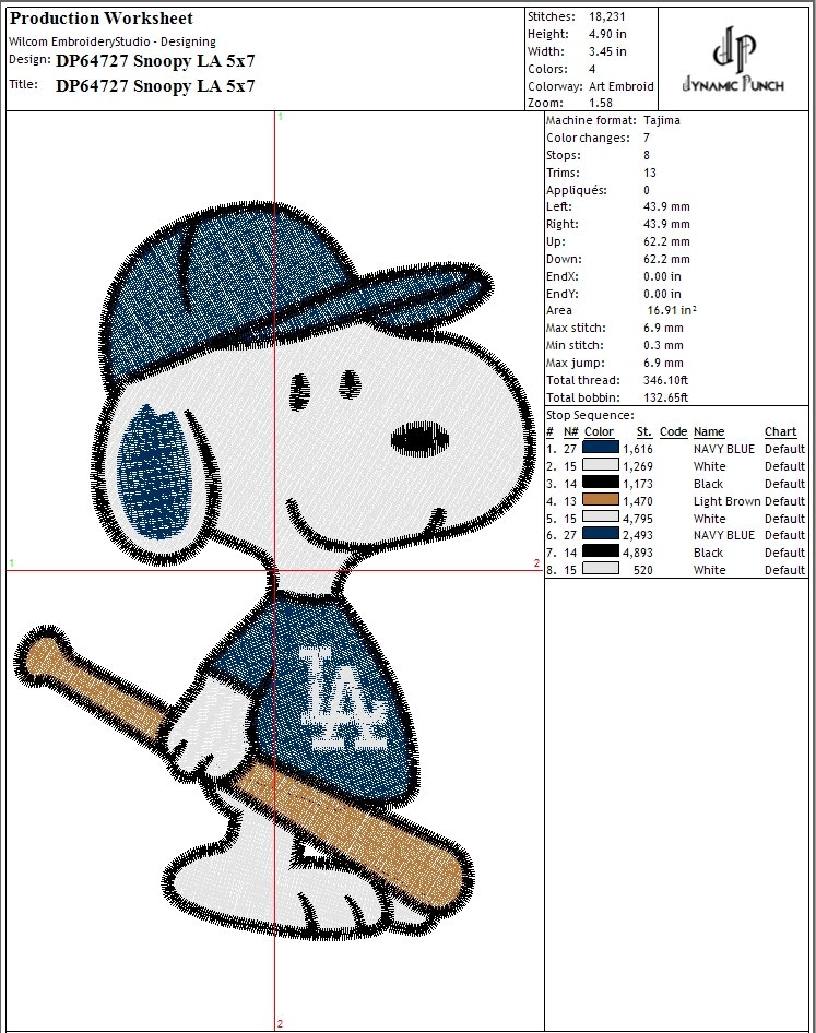 SNOOPY LA product image (3)