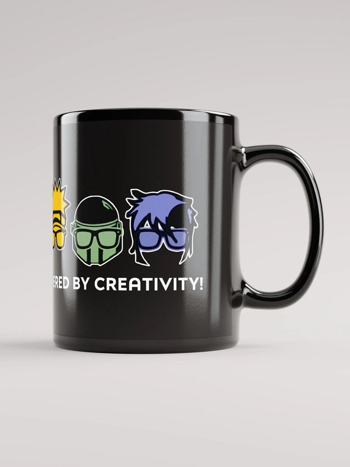 Fandom Icons Black Mug product image (1)