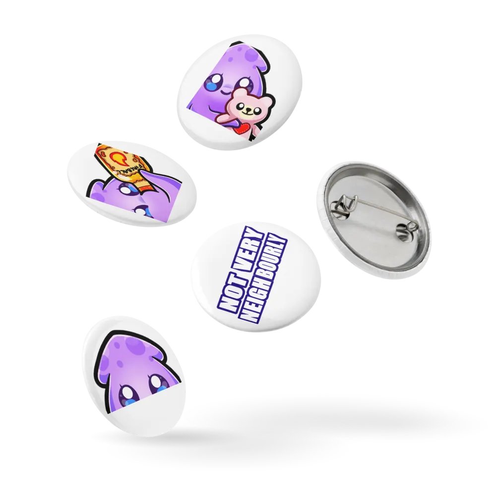 Squid Emote Pin Set [3] product image (5)
