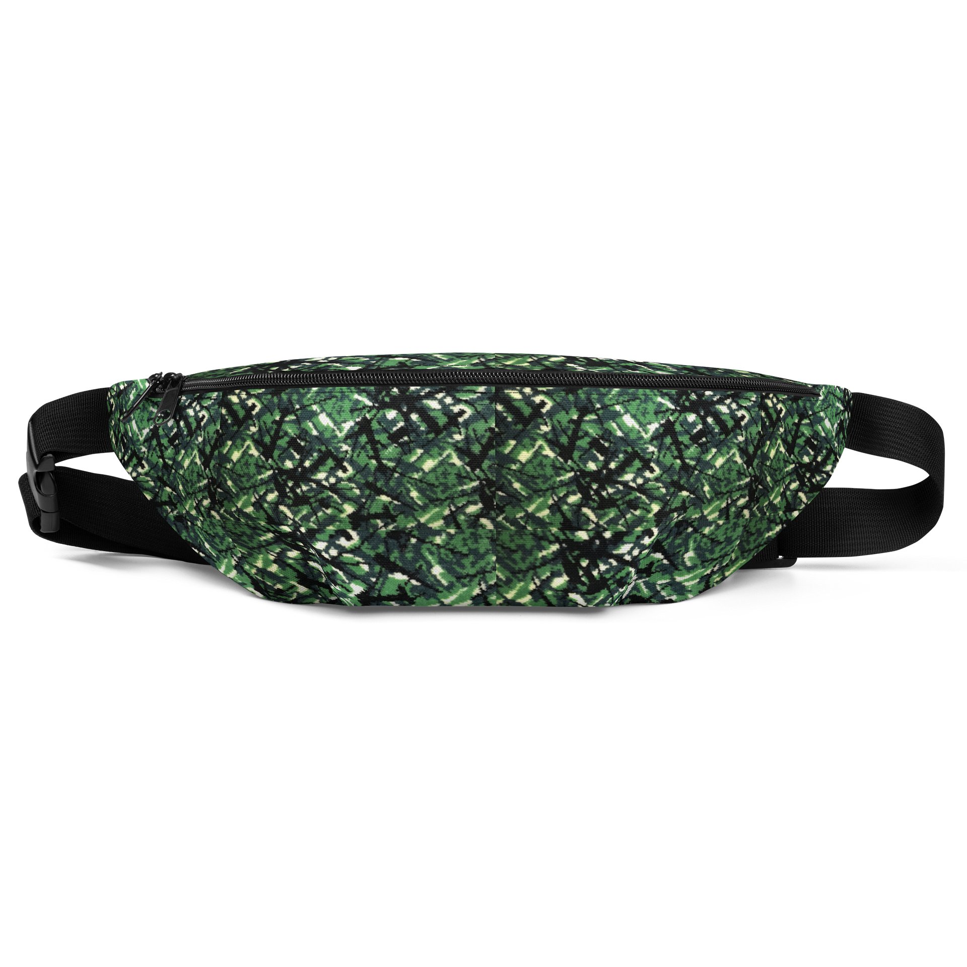 Waist Bag Green Plush Danish Style Pattern product image (1)