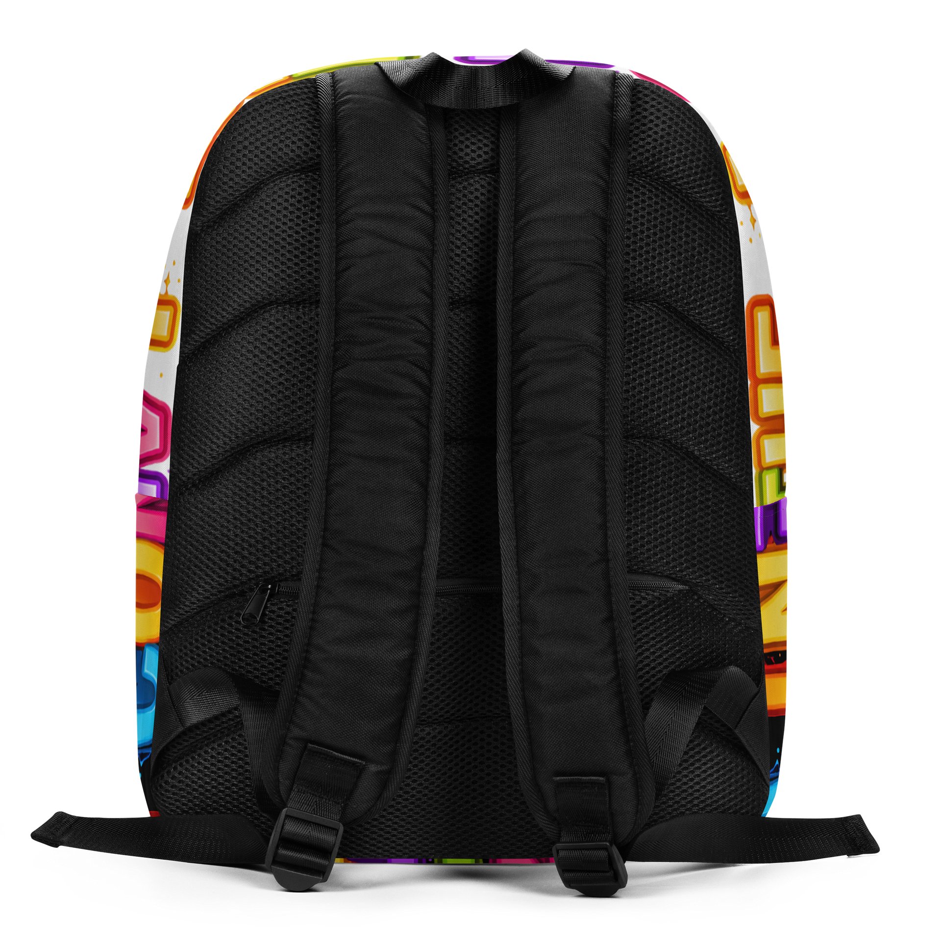 Rainbow Content Heart Backpack product image (5)