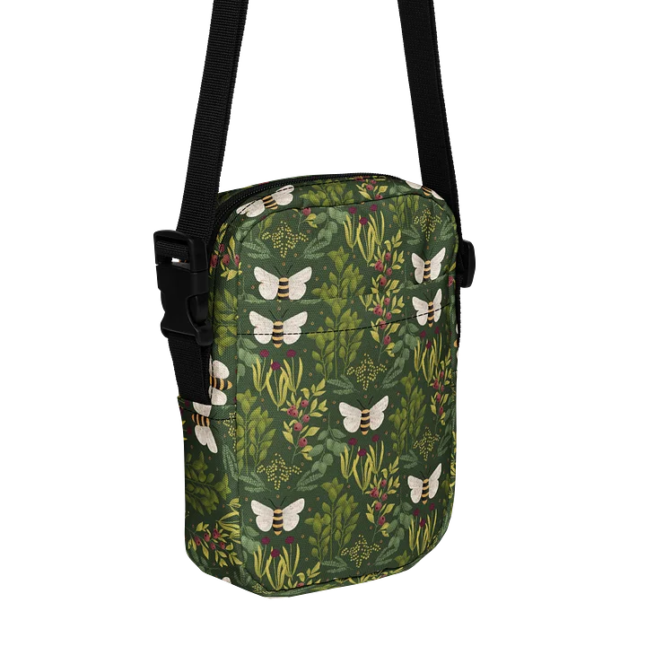 Bees and Foliage All-Over Crossbody Bag product image (1)