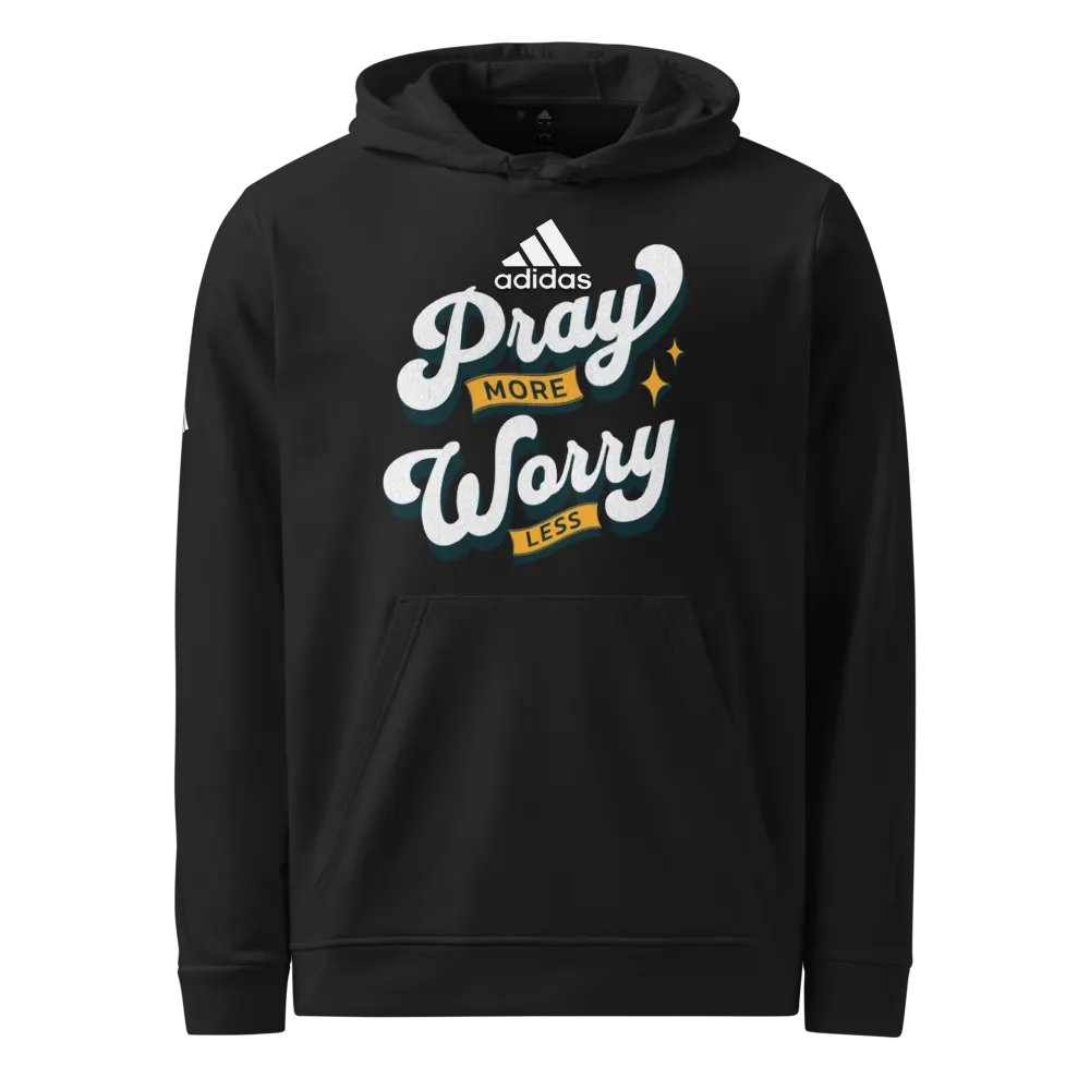 Find Comfort and Inspiration with the Adidas Pray More Worry Less Hoodie product image (1)