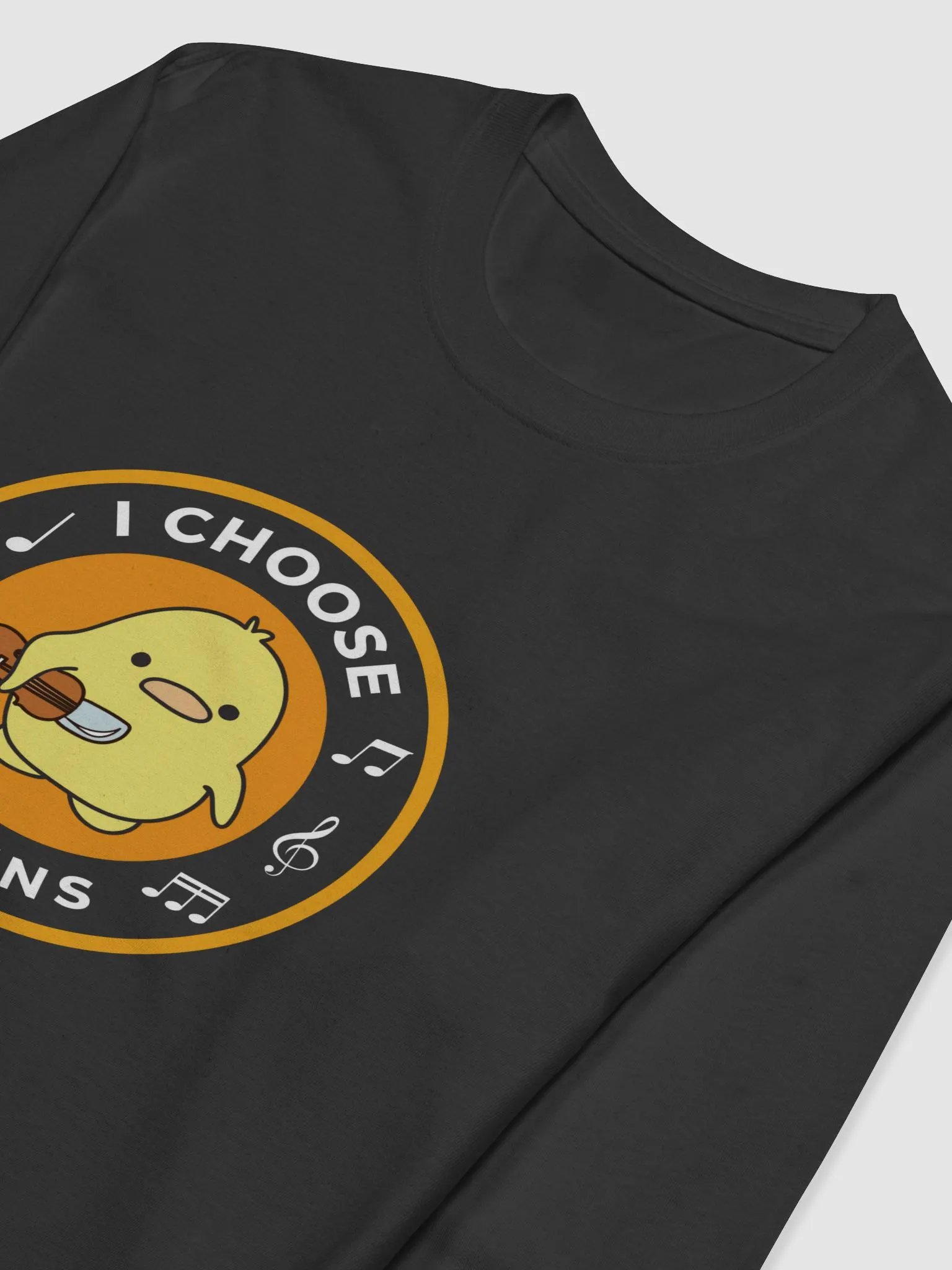 I choose violins Champion Long Sleeve Shirt product image (3)