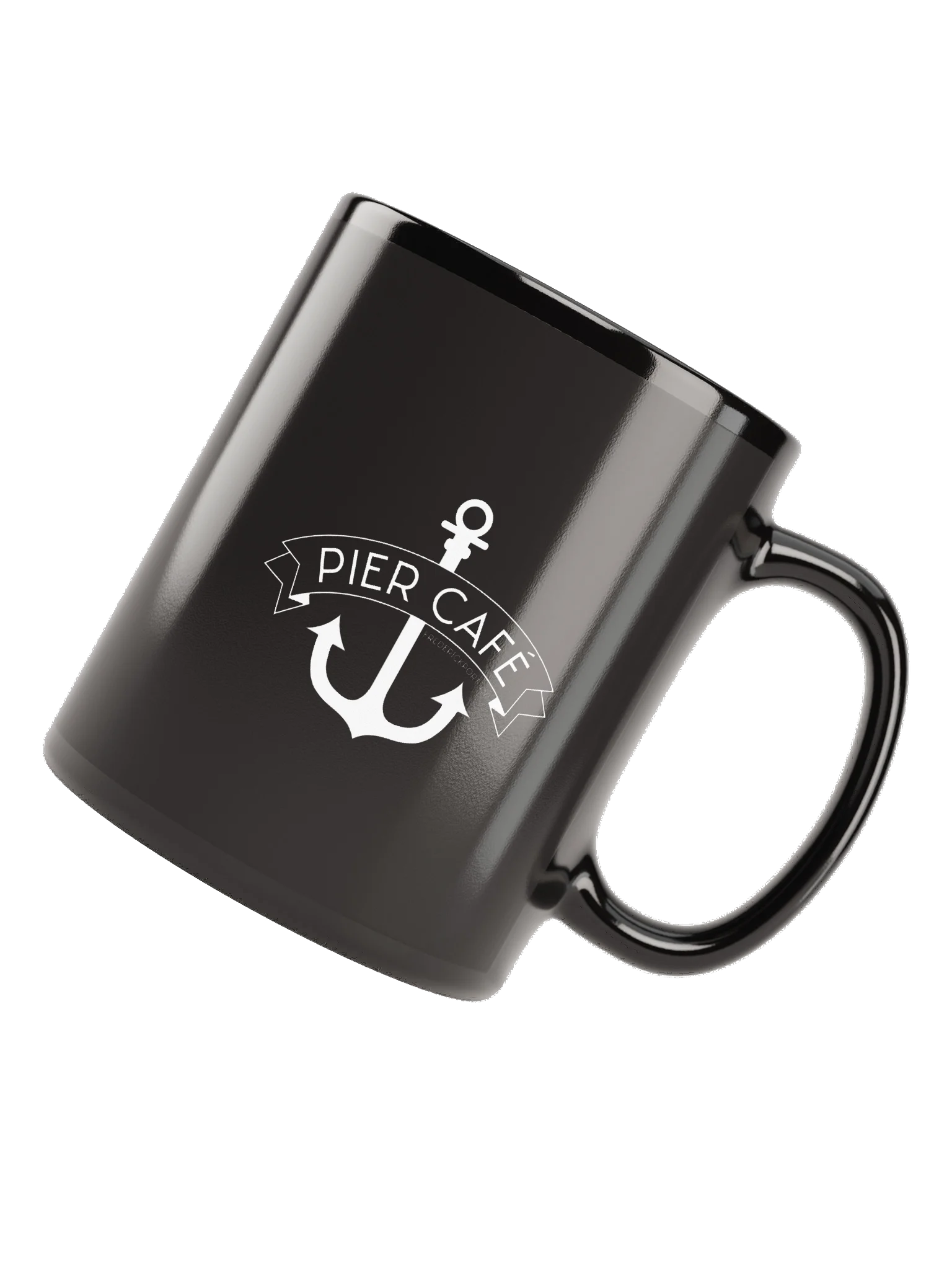 Pier Café Black Coffee Mug product image (6)