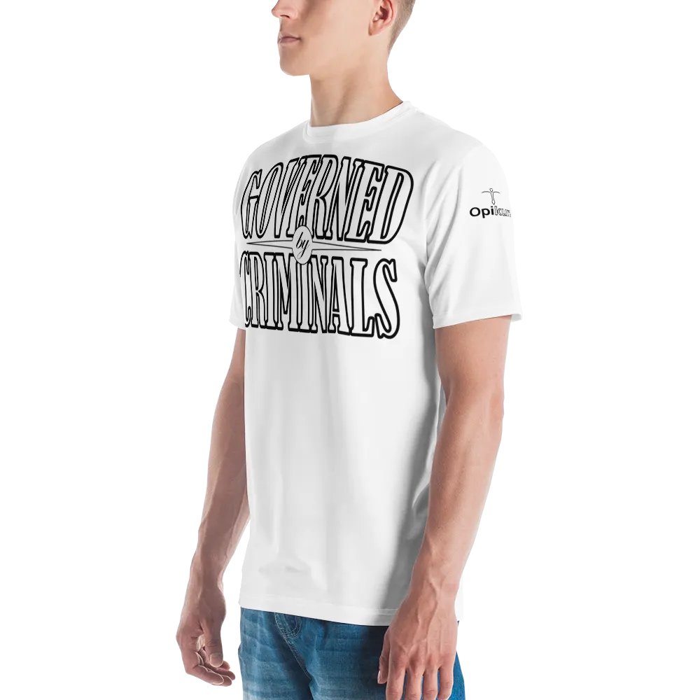Governed By Criminals - UK - White - Crew Neck T-Shirt product image (4)