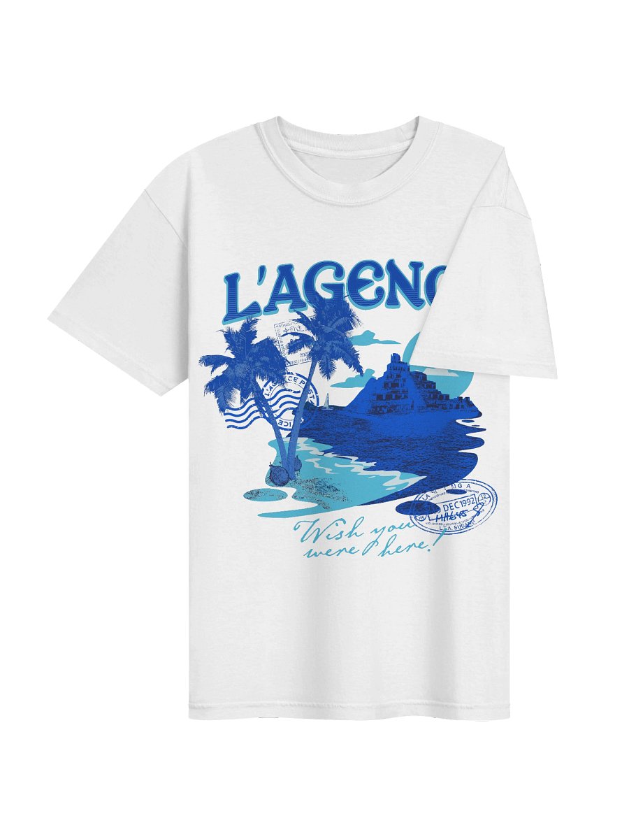 Wish You Were Here! Heavy T-Shirt - White product image (4)