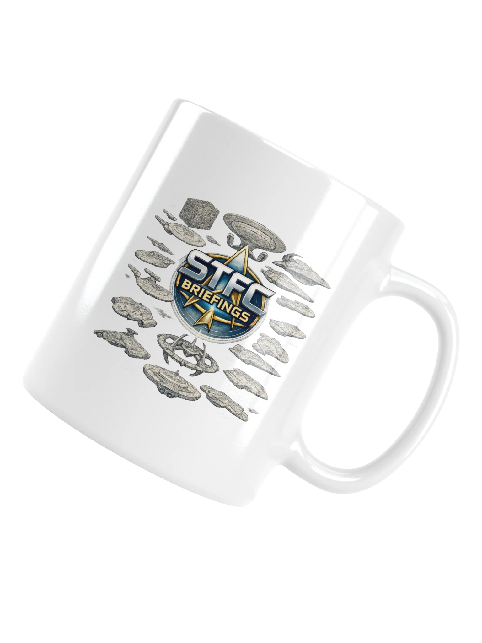 STFC Briefings All The Ships Collection White Mug product image (5)
