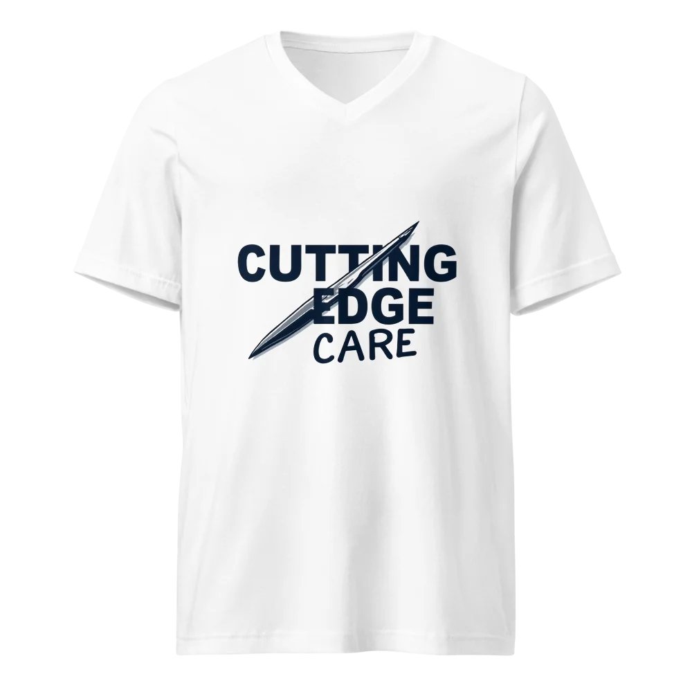 Cutting Edge Care V-Neck Tee product image (1)
