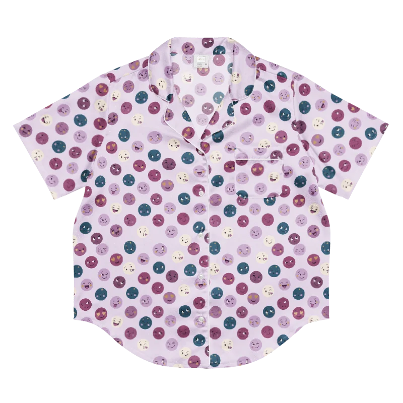 Mood Check Short-Sleeve Pajama Top product image (1)